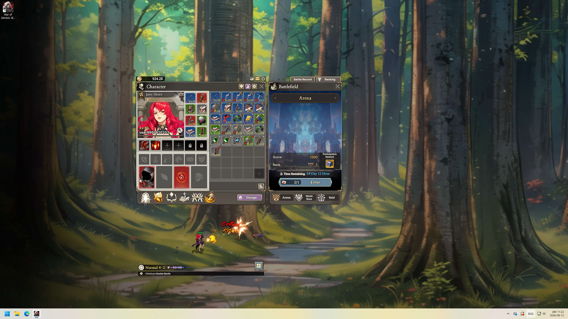 Screenshot for War of Genesis: Idle Loot