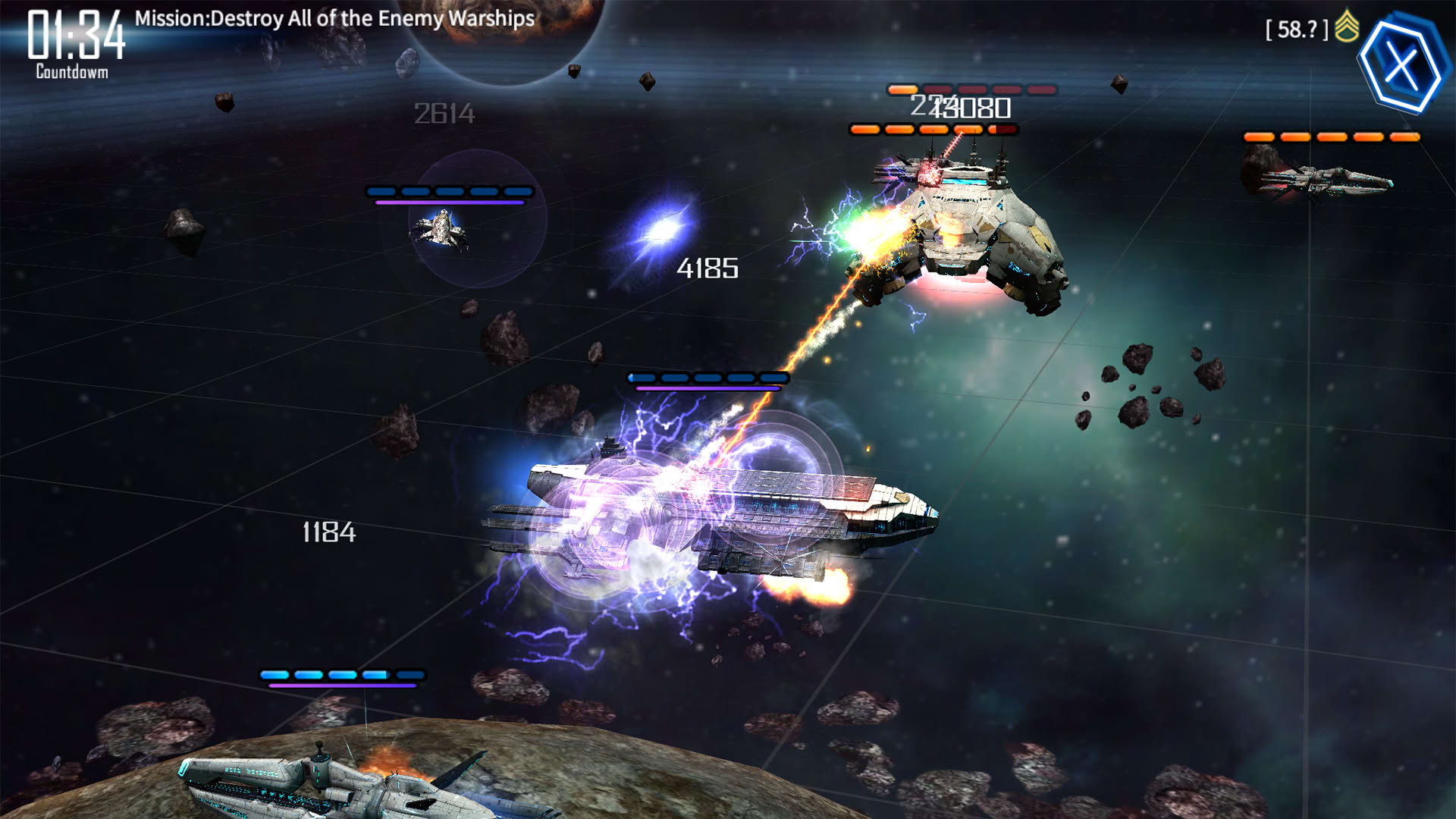 Screenshot for Galaxy Reavers