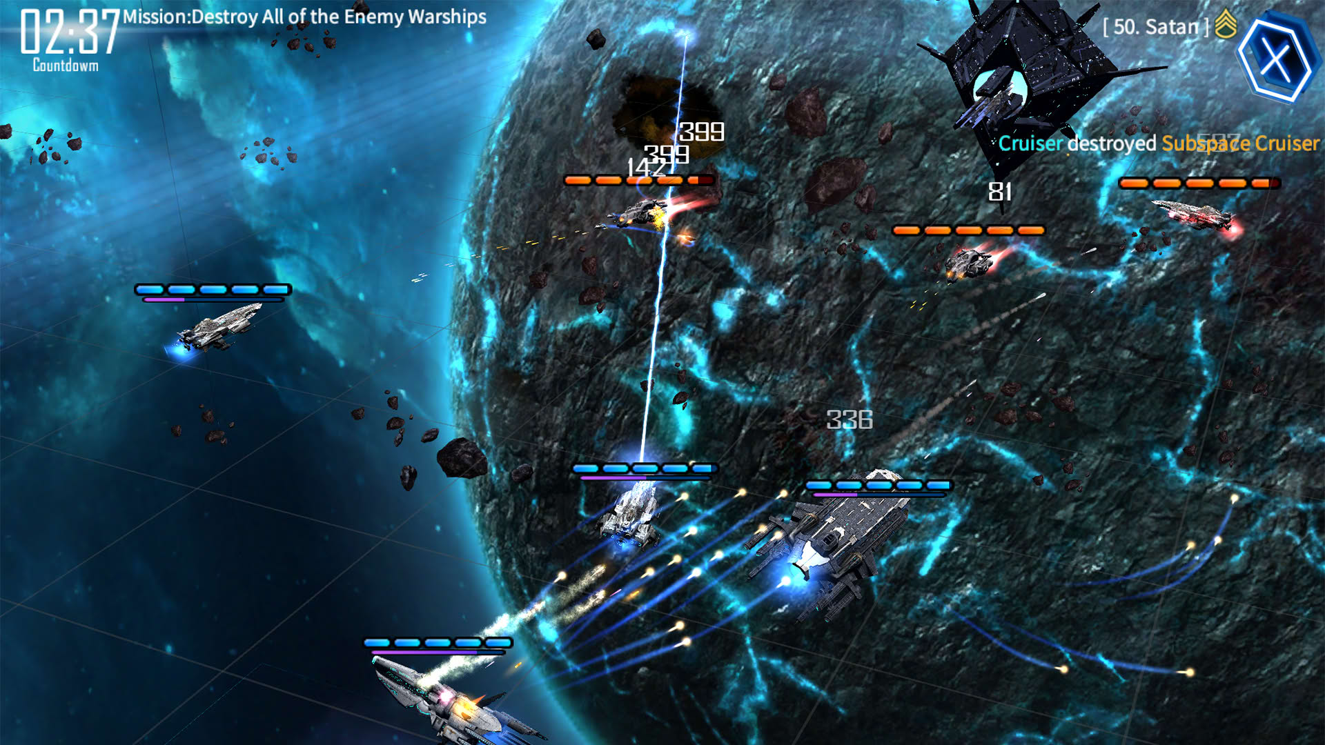 Screenshot for Galaxy Reavers