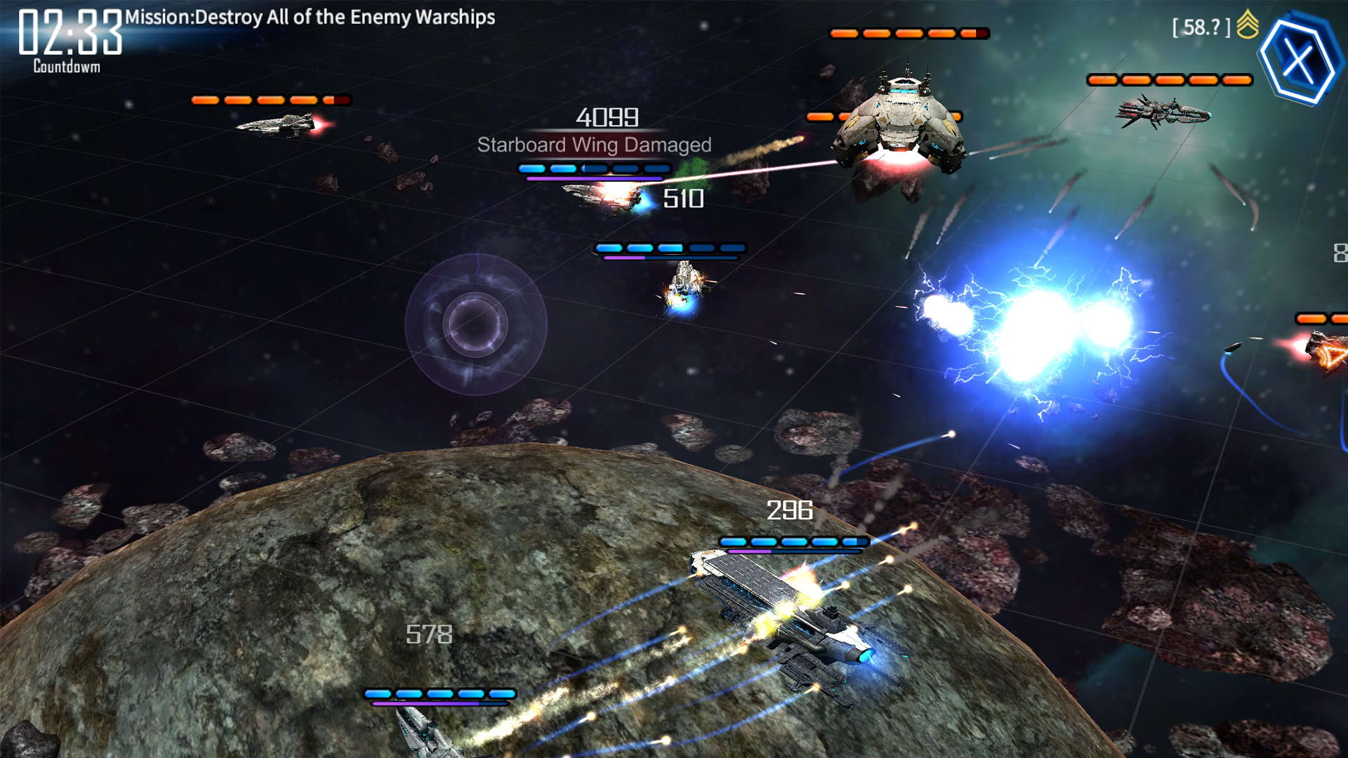 Screenshot for Galaxy Reavers