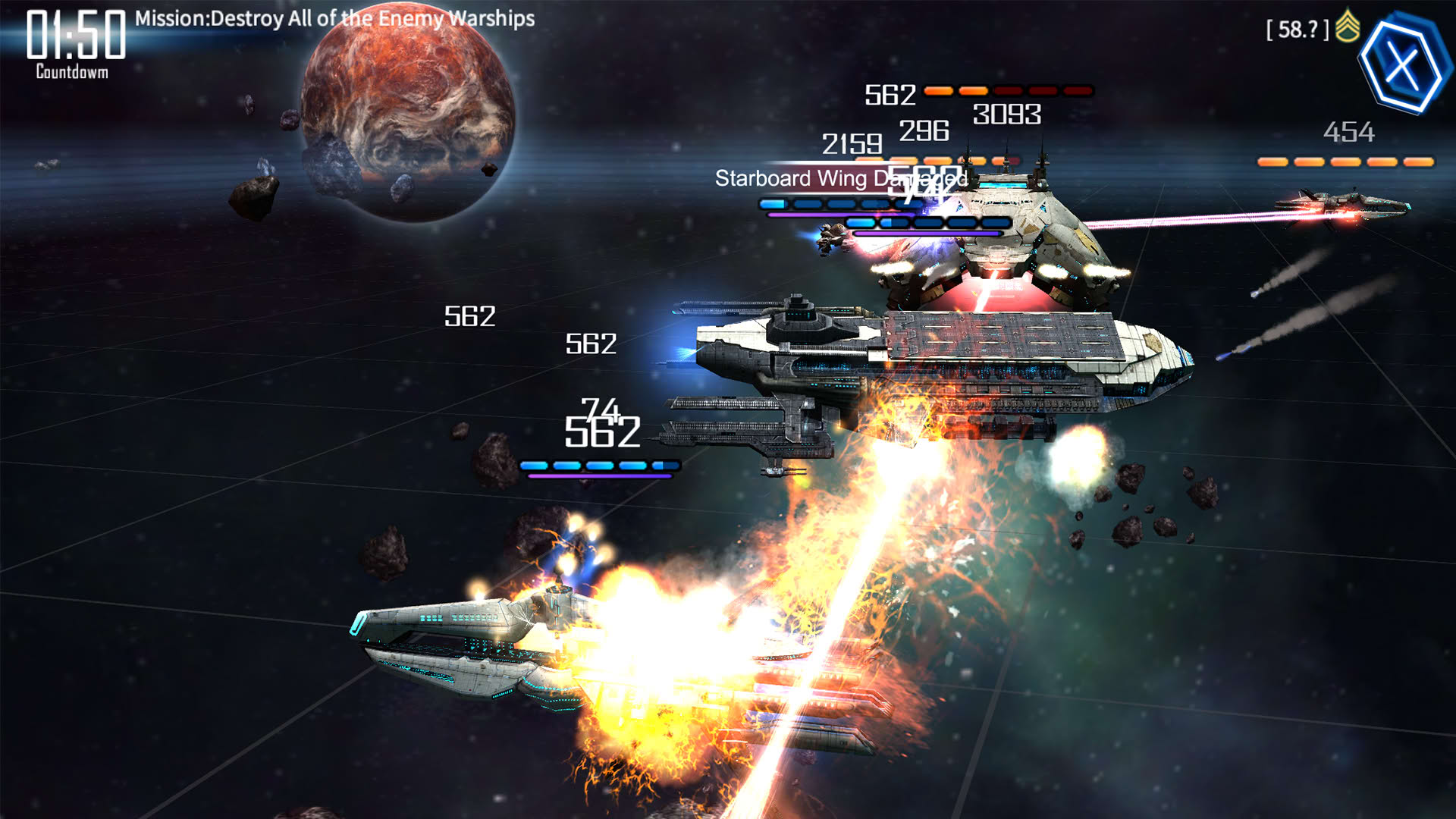 Screenshot for Galaxy Reavers