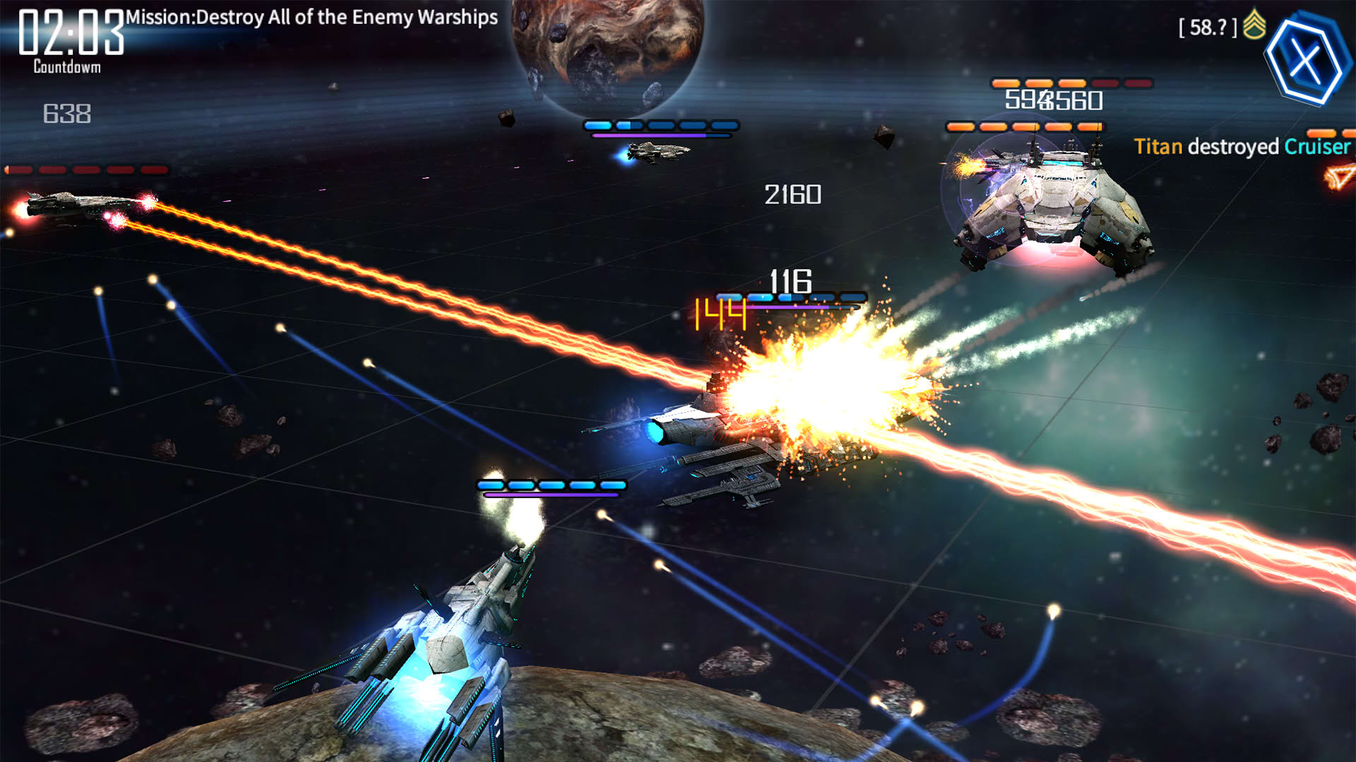 Screenshot for Galaxy Reavers