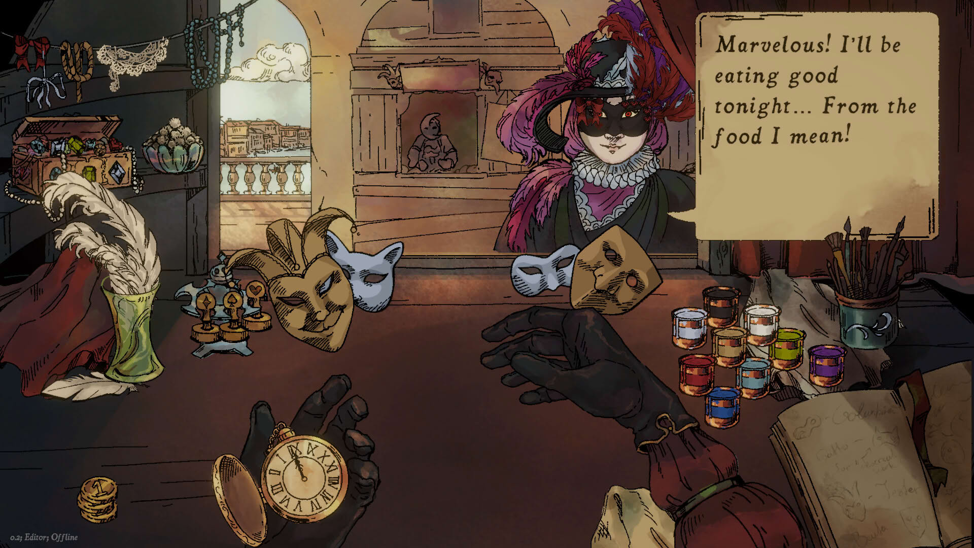 Screenshot for Mascareri: Mask Making Simulator