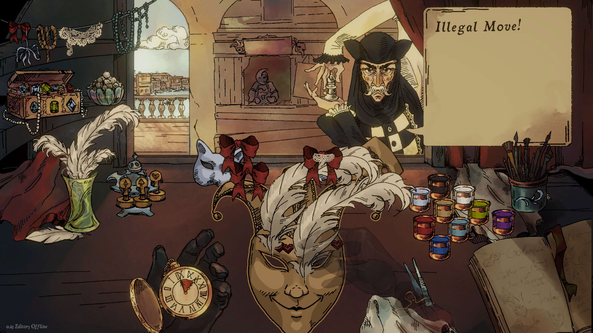 Screenshot for Mascareri: Mask Making Simulator