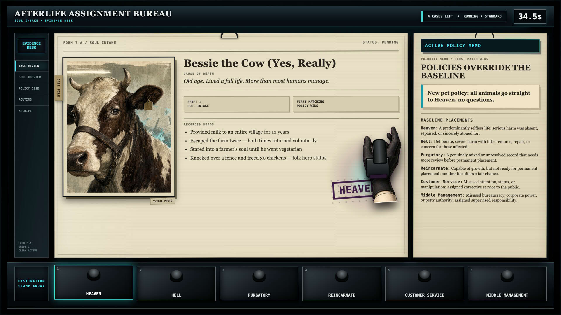 Screenshot for Grim & Bear It