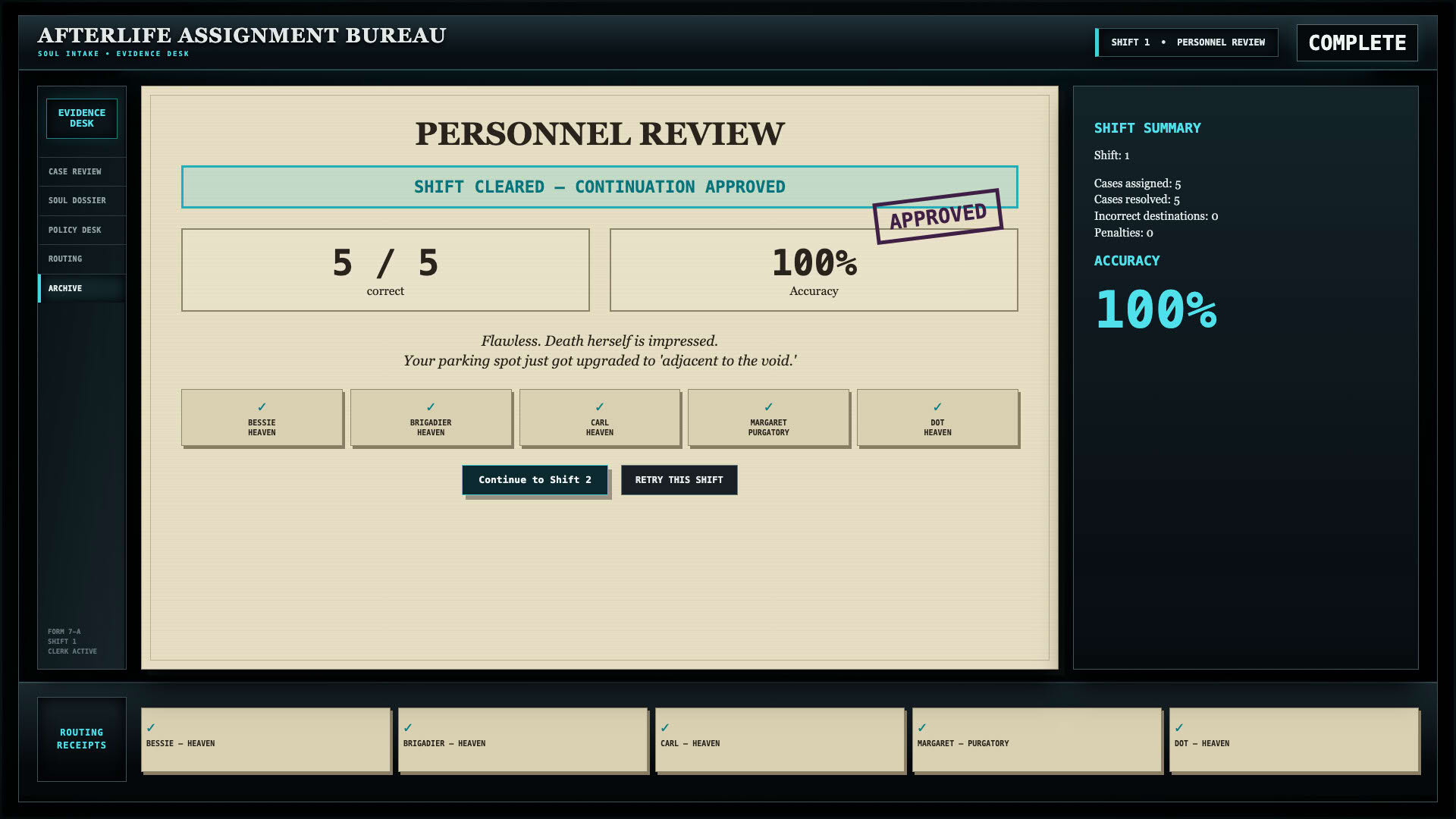 Screenshot for Grim & Bear It