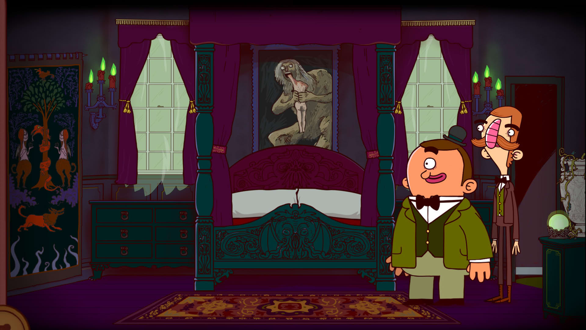 Screenshot for The Adventures of Bertram Fiddle: Episode 2 - A Bleaker Predicklement
