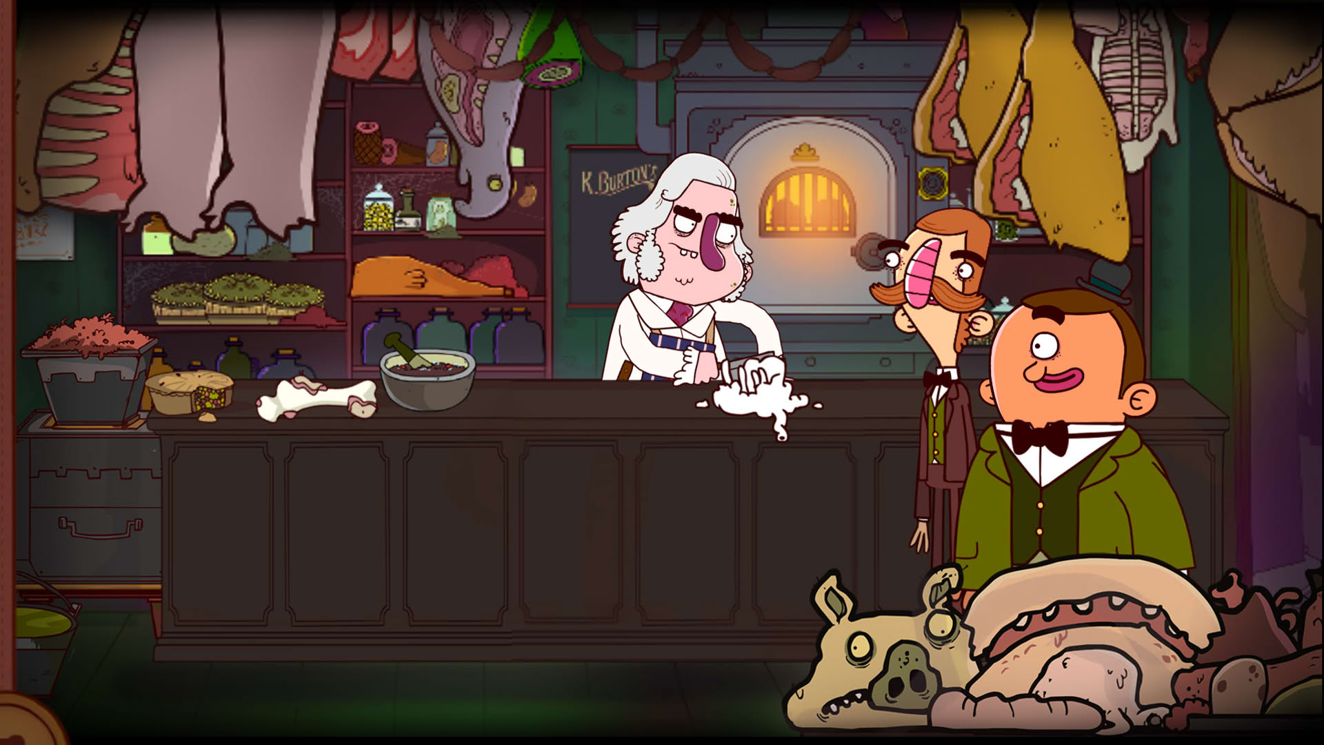Screenshot for The Adventures of Bertram Fiddle: Episode 2 - A Bleaker Predicklement