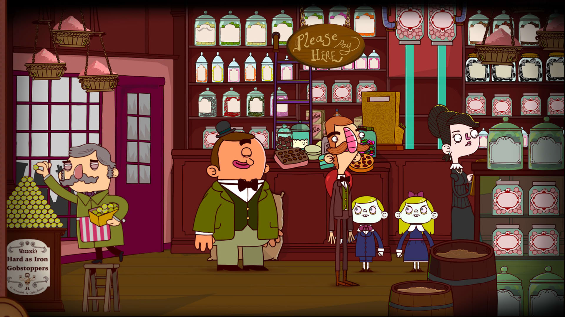 Screenshot for The Adventures of Bertram Fiddle: Episode 2 - A Bleaker Predicklement