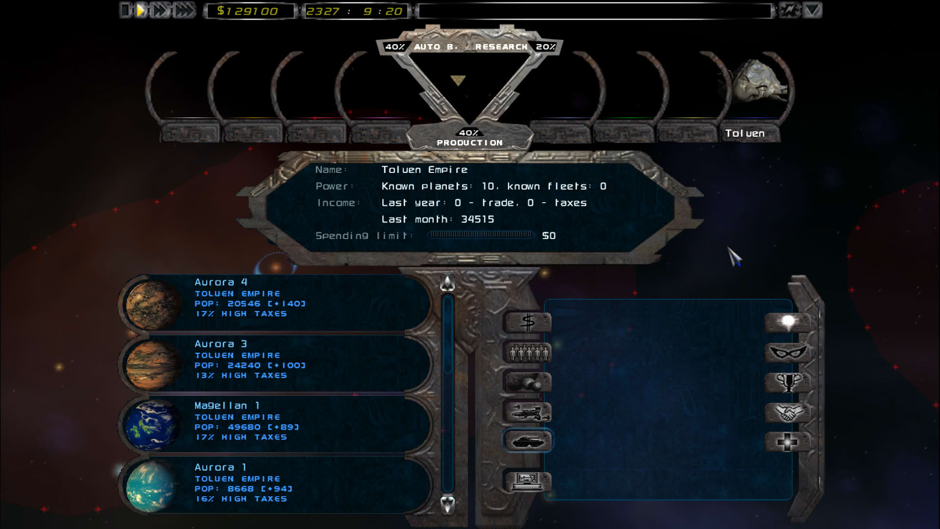 Screenshot for Imperium Galactica II: Alliances