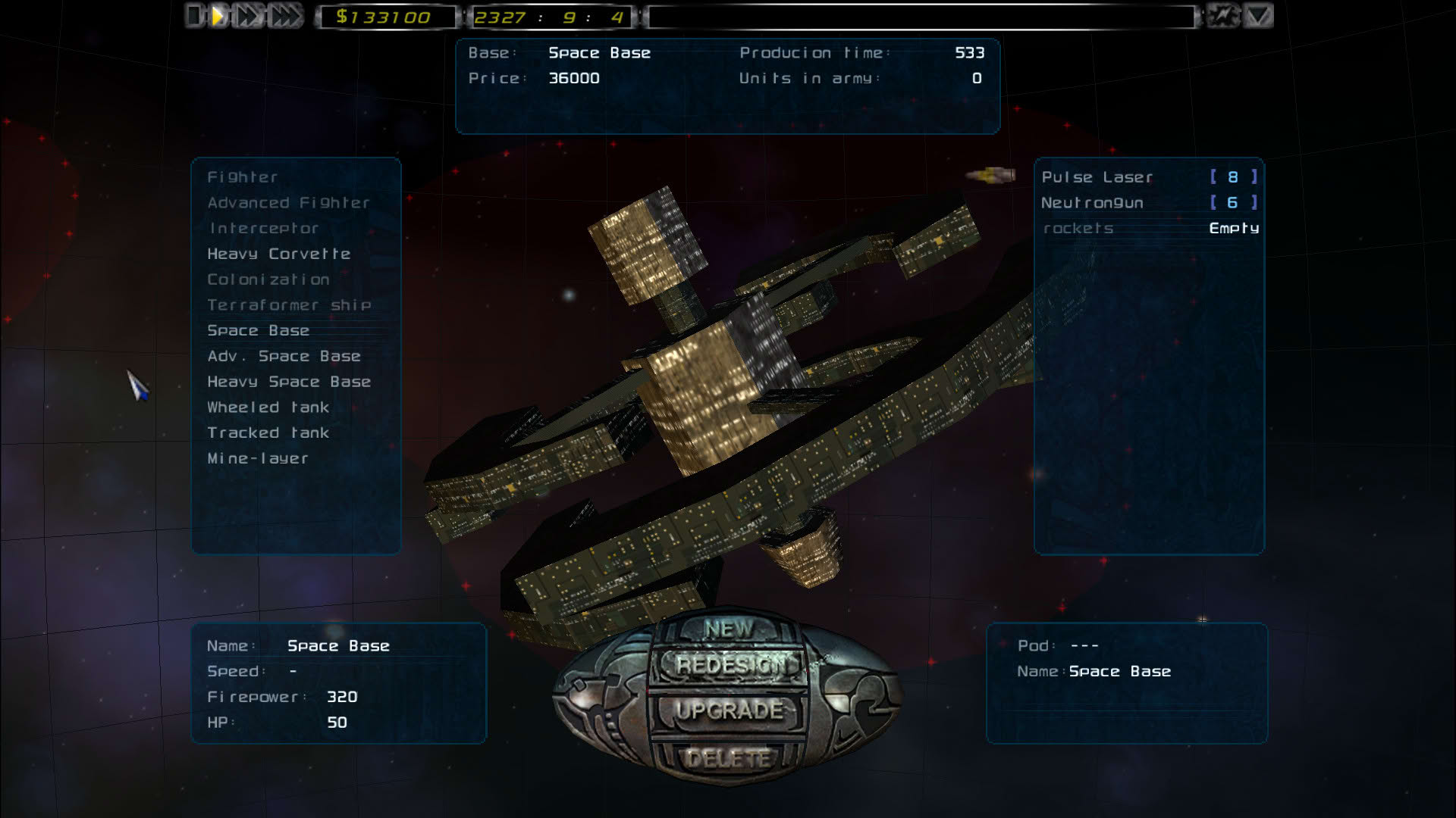 Screenshot for Imperium Galactica II: Alliances