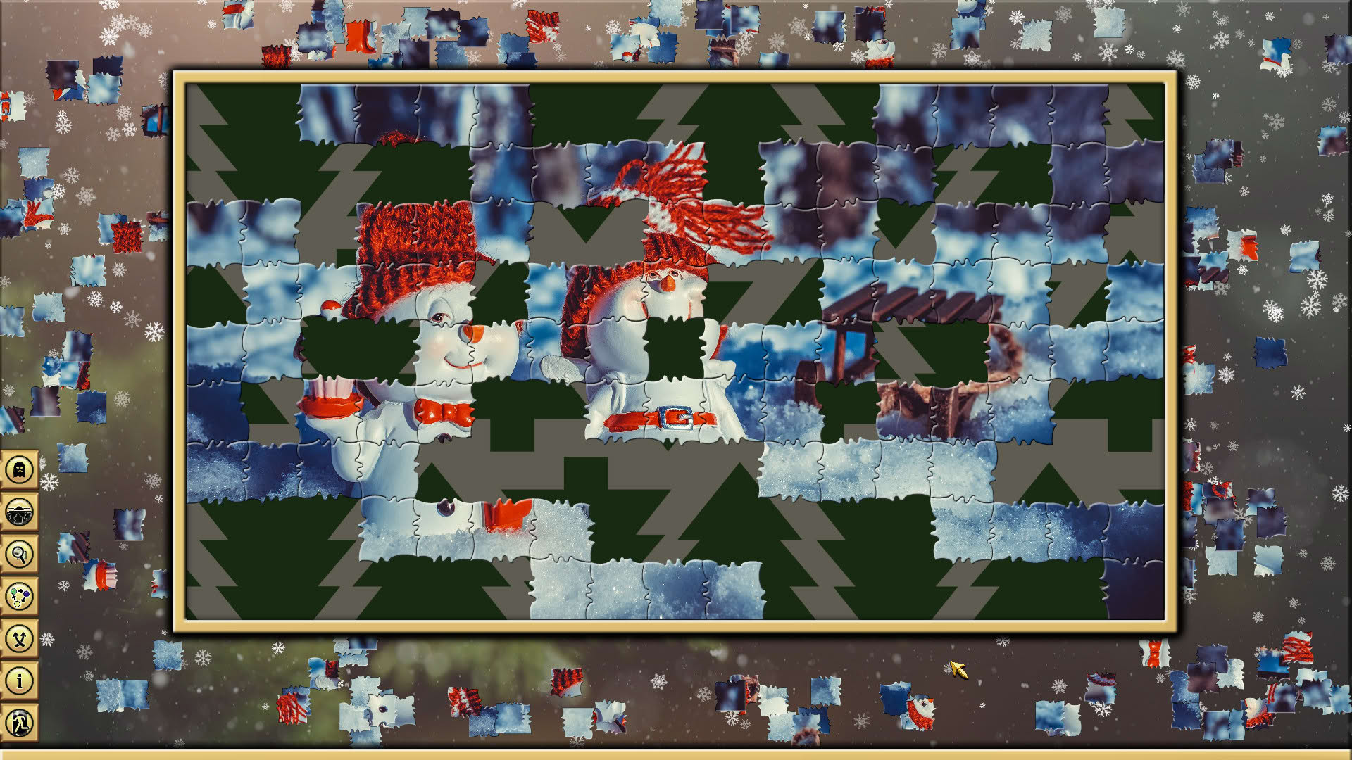 Screenshot for Pixel Puzzles 2: Christmas