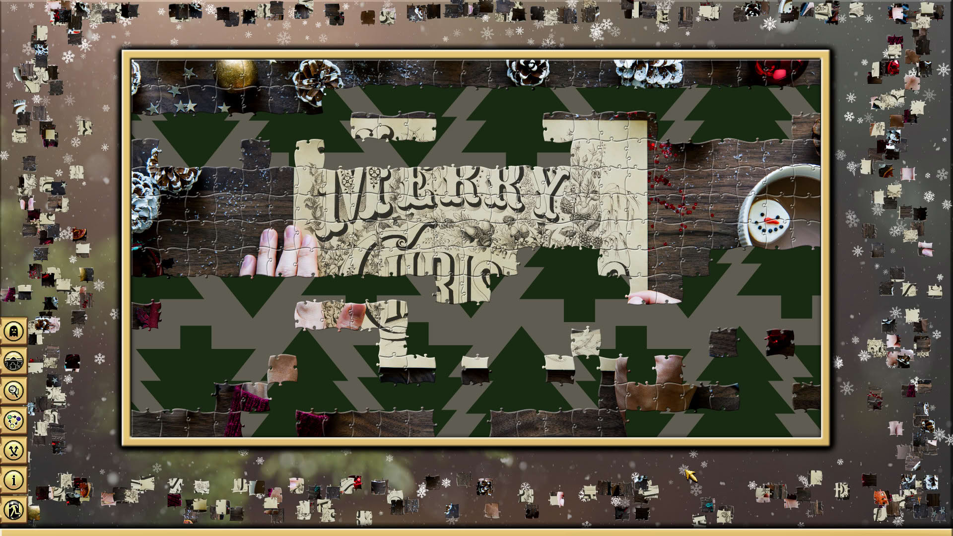 Screenshot for Pixel Puzzles 2: Christmas