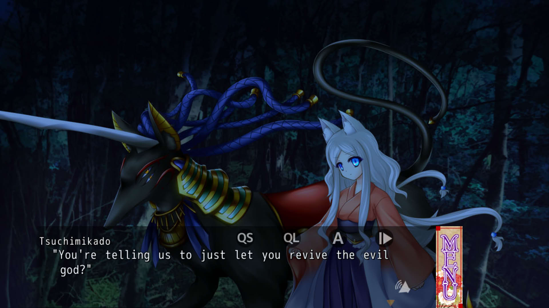 Screenshot for Ne no Kami: The Two Princess Knights of Kyoto