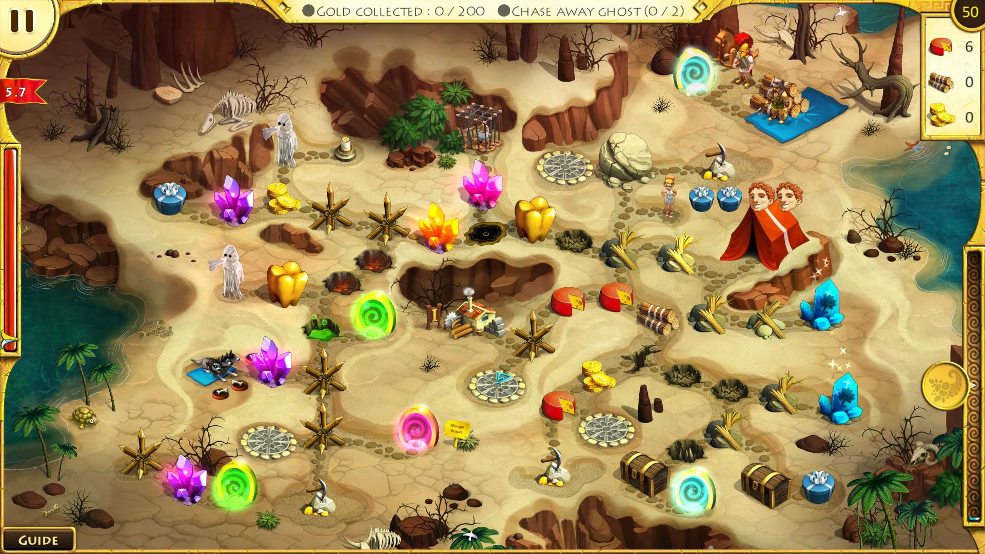 Screenshot for 12 Labours of Hercules V: Kids of Hellas