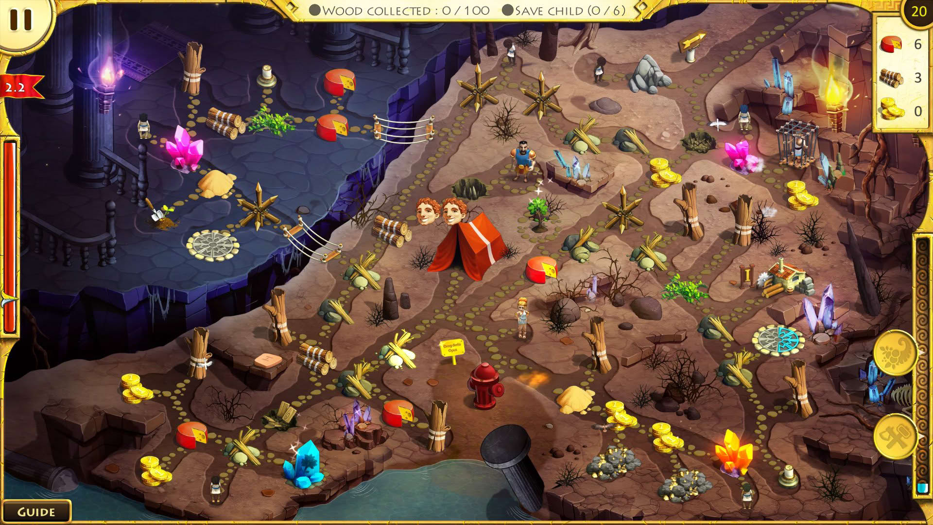 Screenshot for 12 Labours of Hercules V: Kids of Hellas
