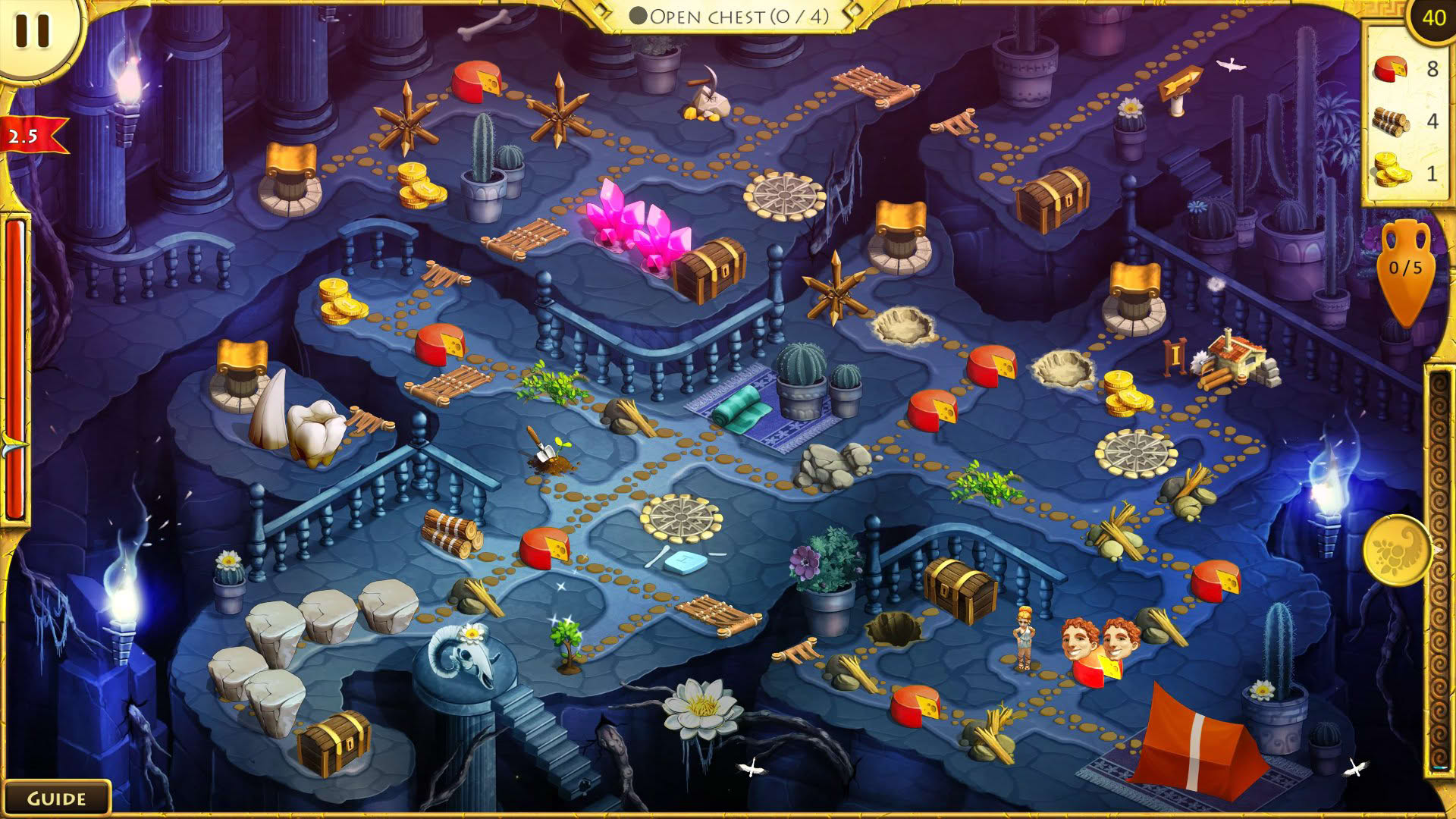 Screenshot for 12 Labours of Hercules V: Kids of Hellas