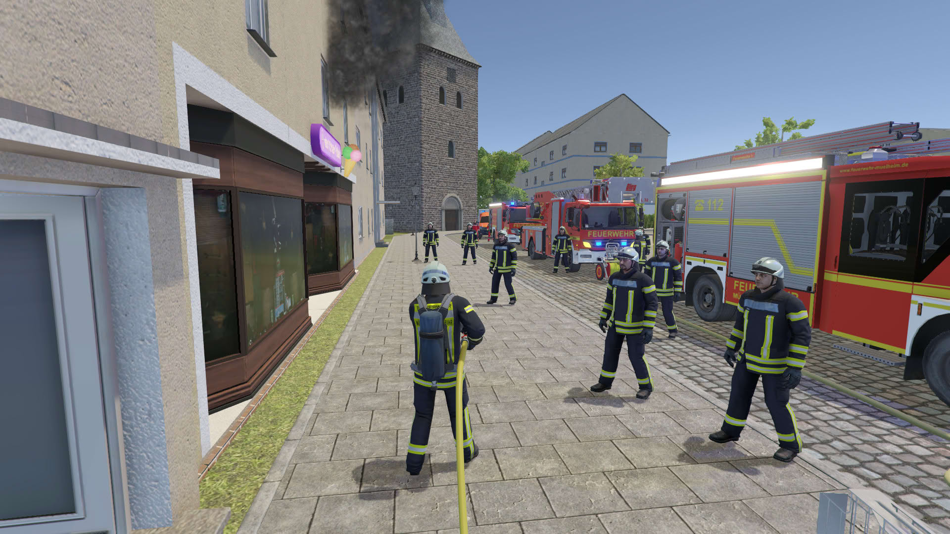 Screenshot for Emergency Call 112: The Fire Fighting Simulation
