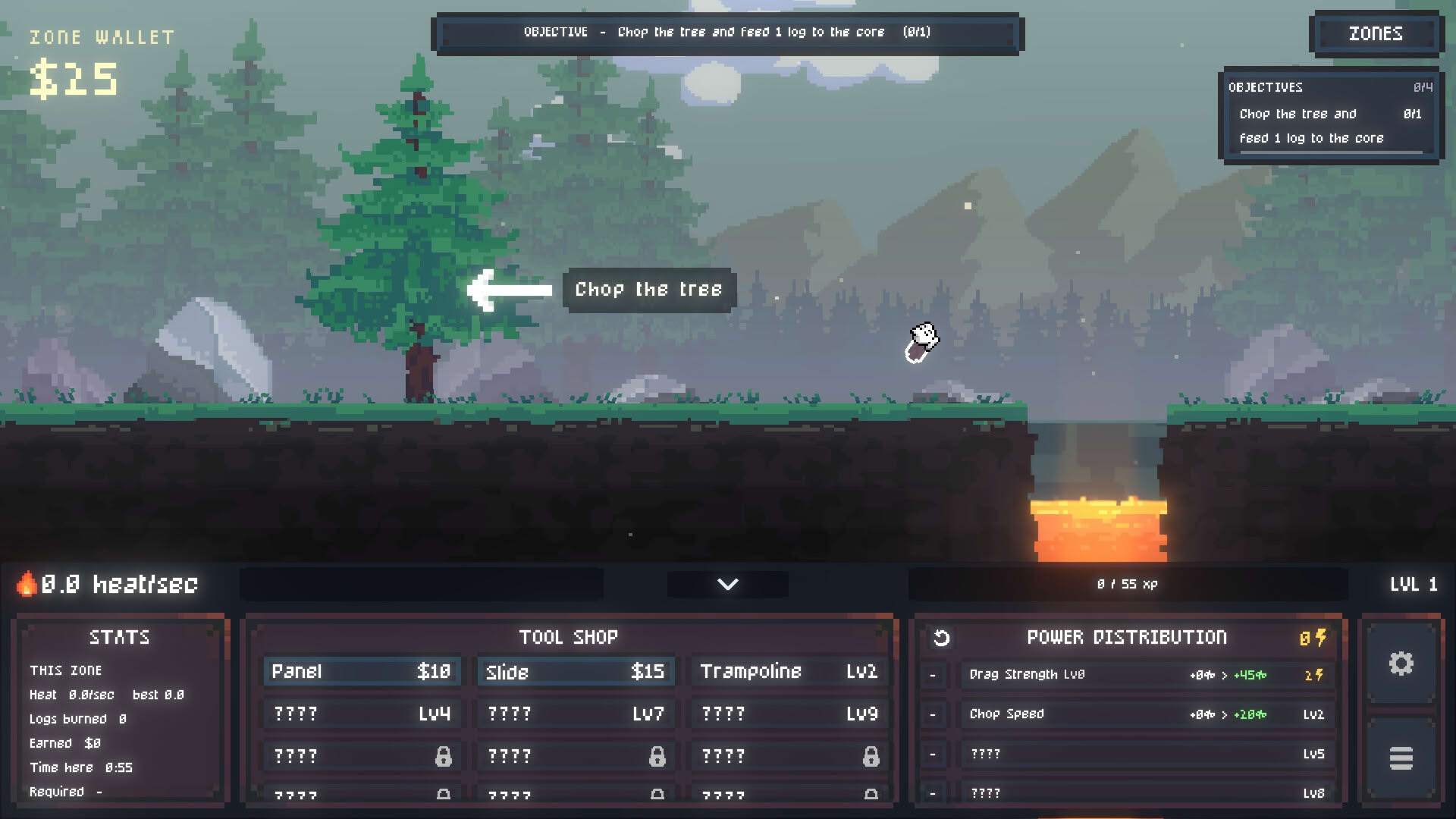 Screenshot for Log Drop