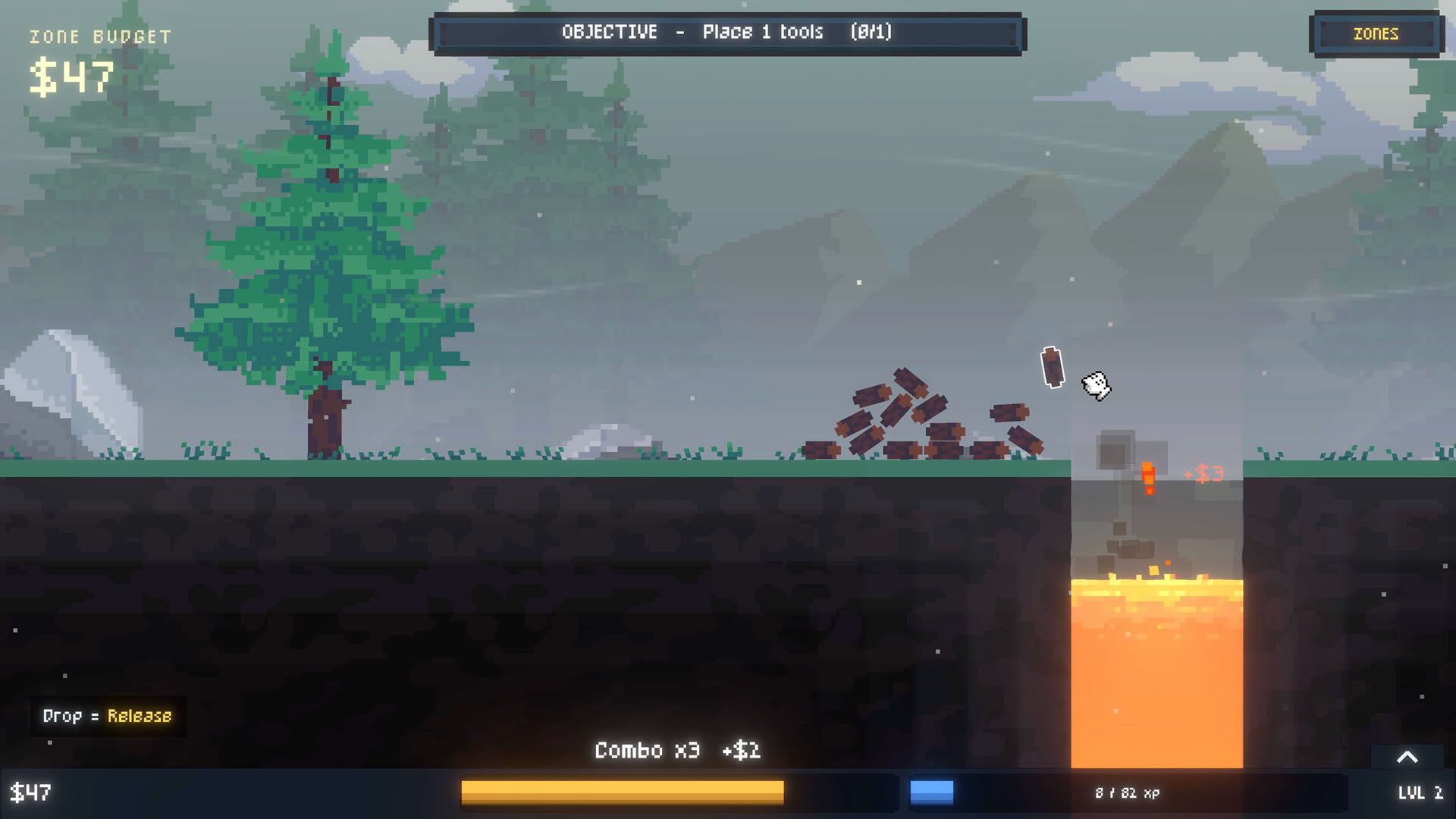 Screenshot for Log Drop