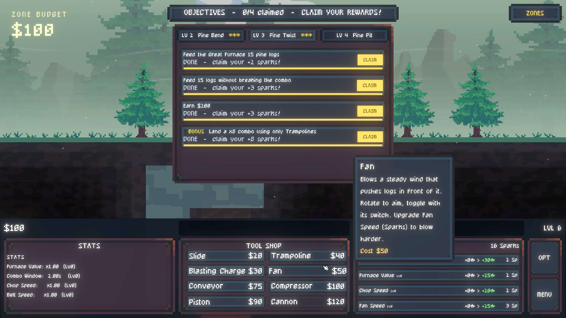 Screenshot for Log Drop