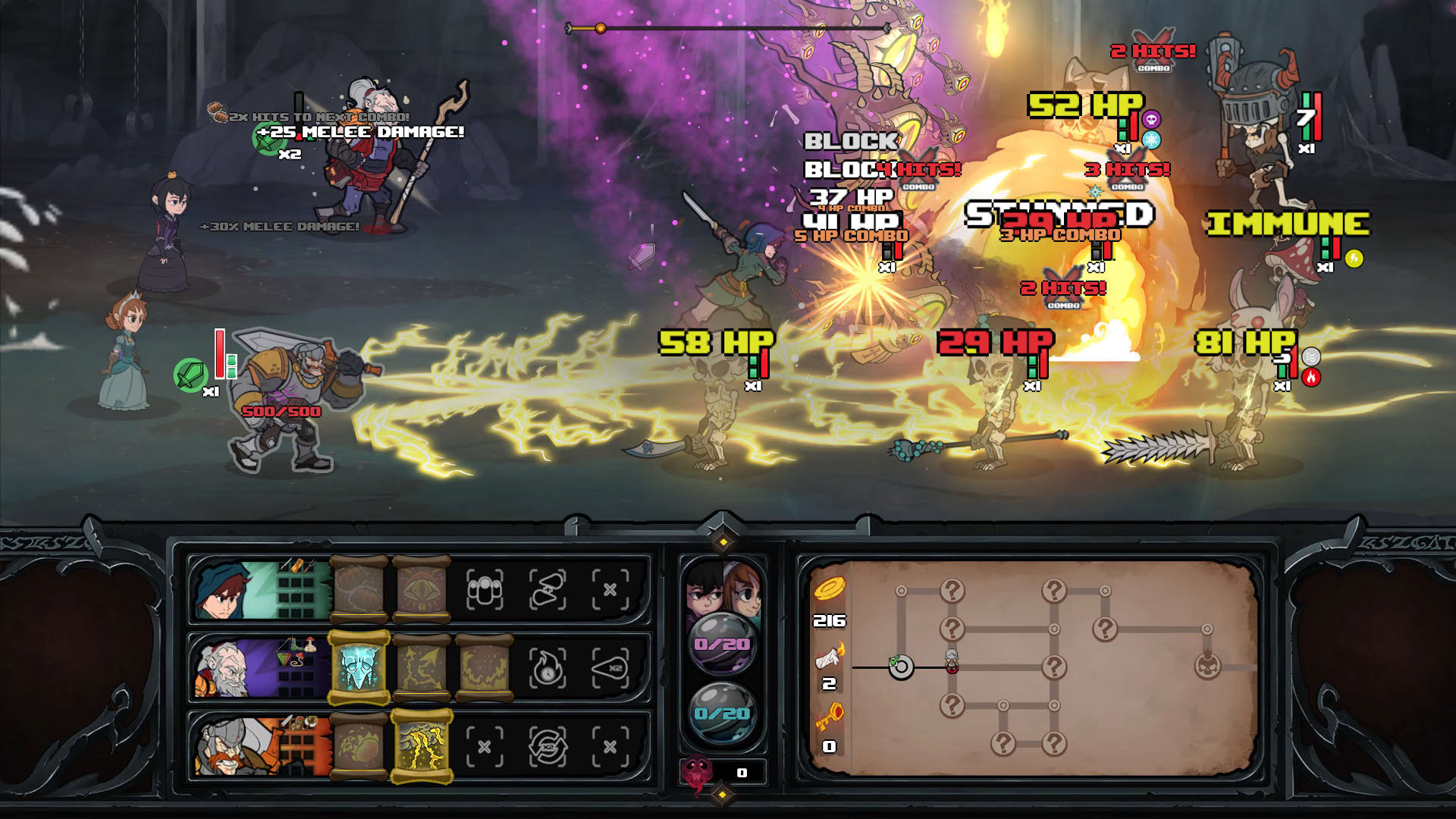 Screenshot for Has-Been Heroes