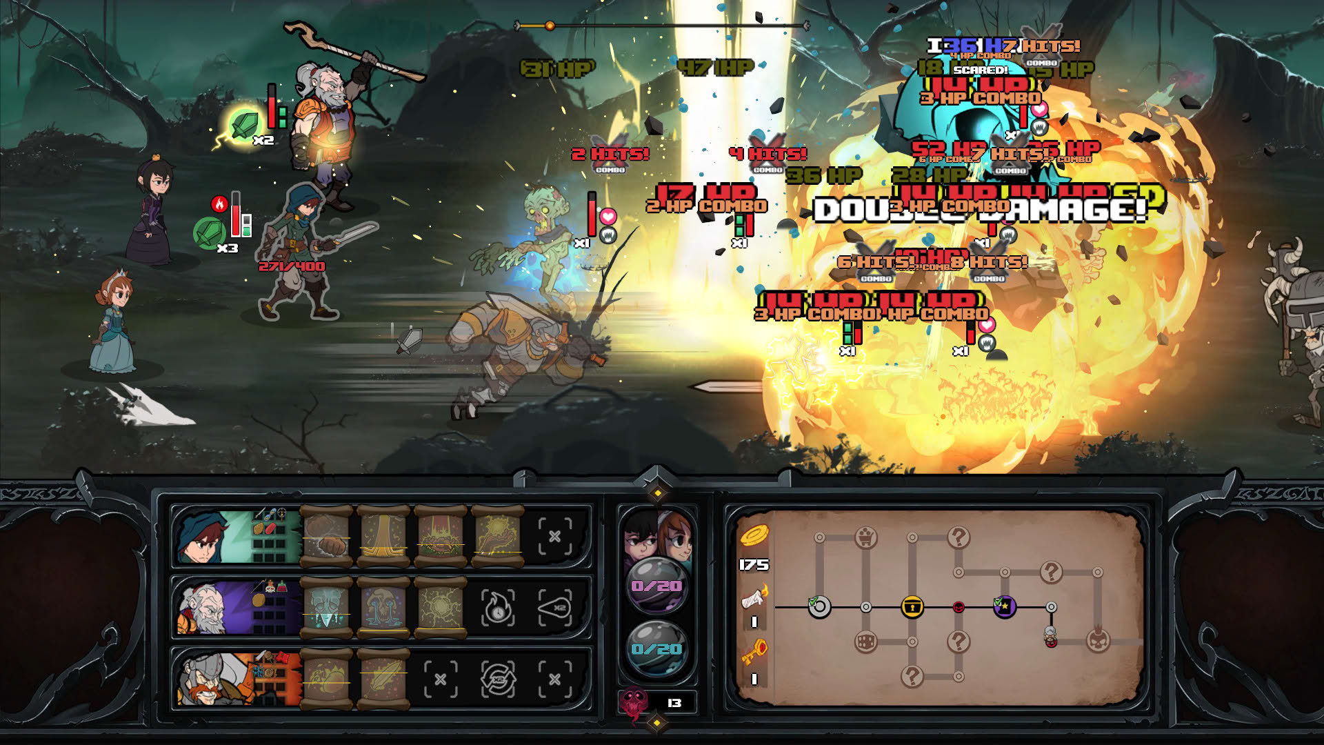 Screenshot for Has-Been Heroes