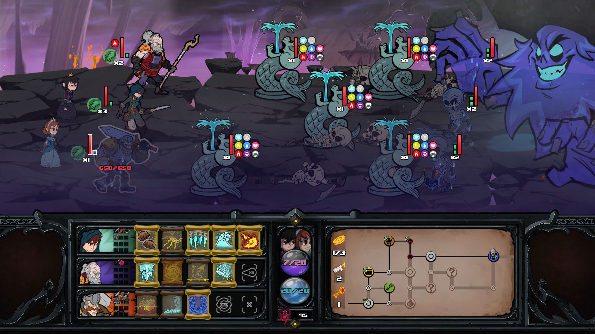 Screenshot for Has-Been Heroes