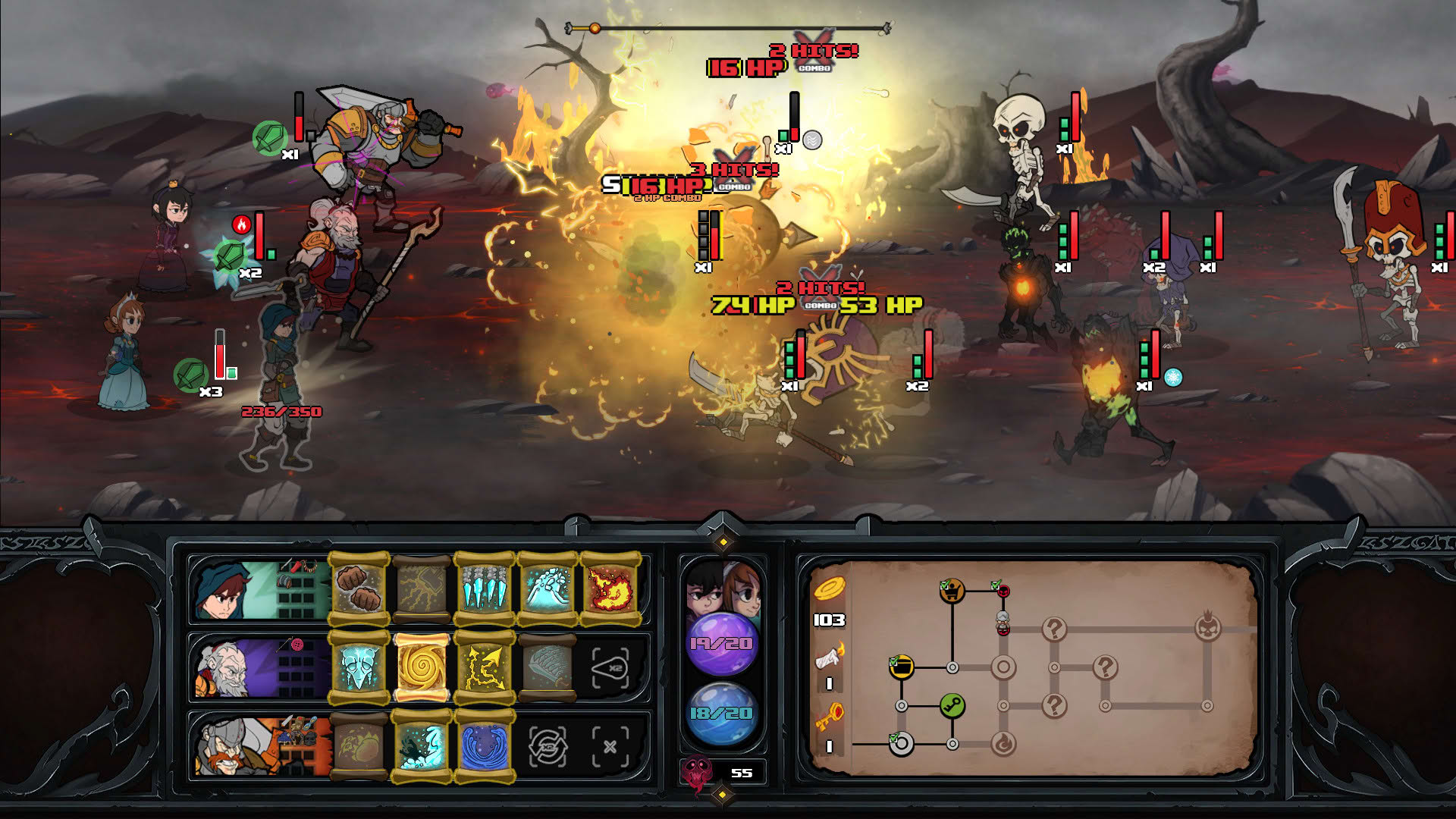 Screenshot for Has-Been Heroes