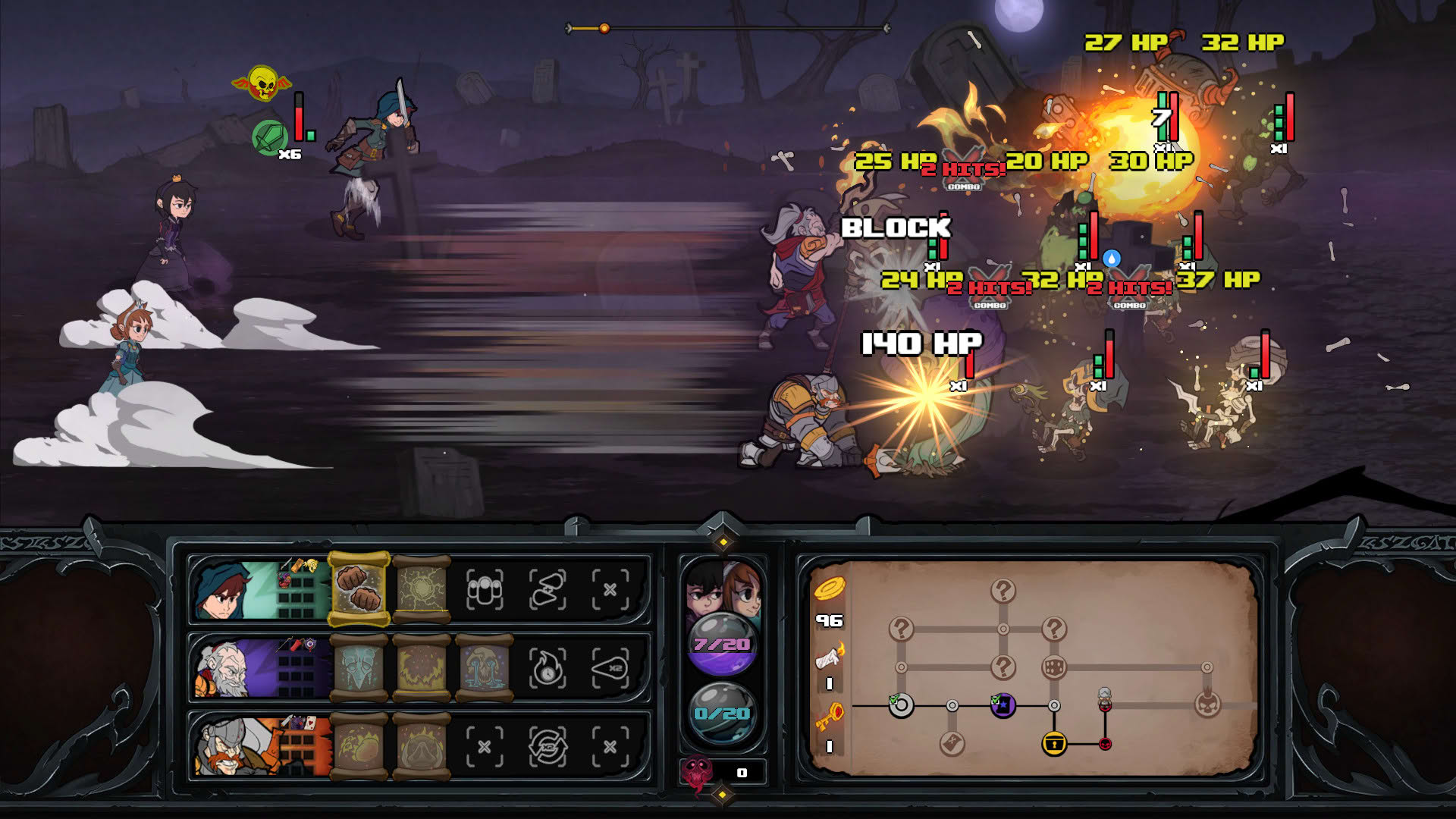 Screenshot for Has-Been Heroes