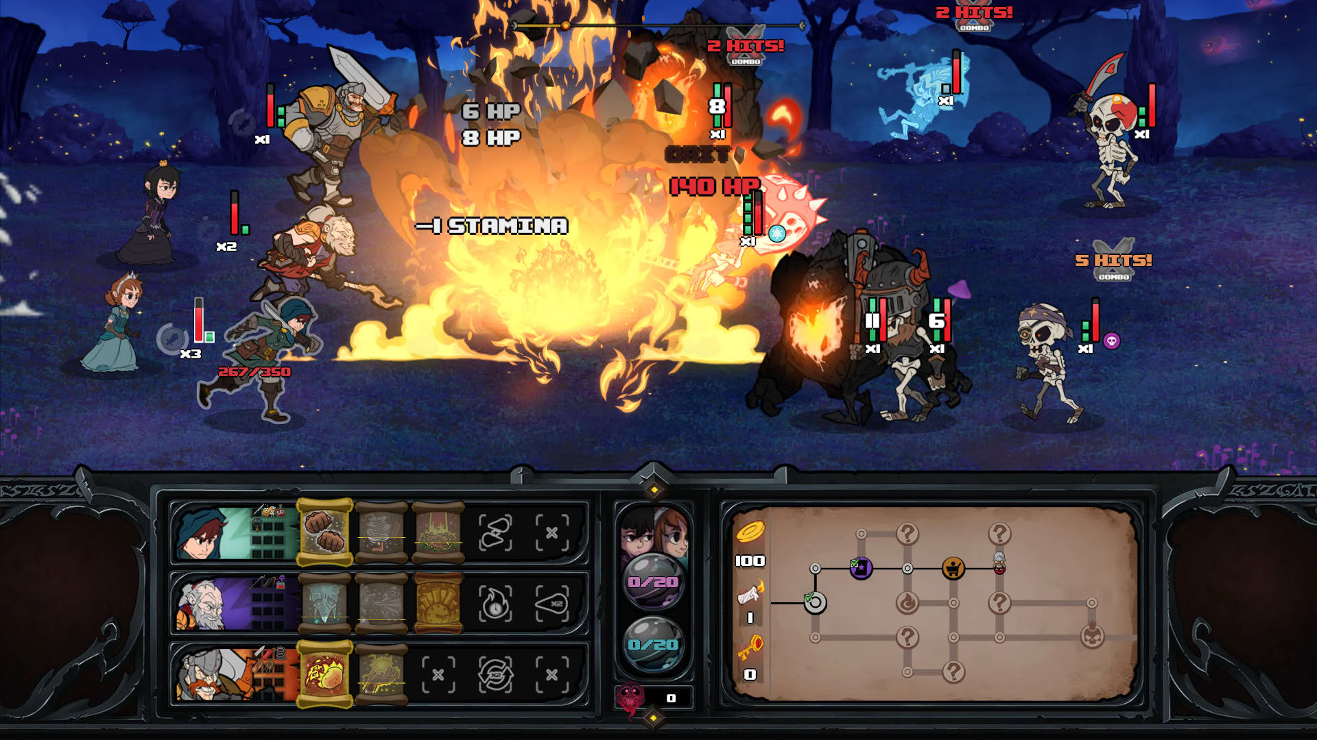 Screenshot for Has-Been Heroes