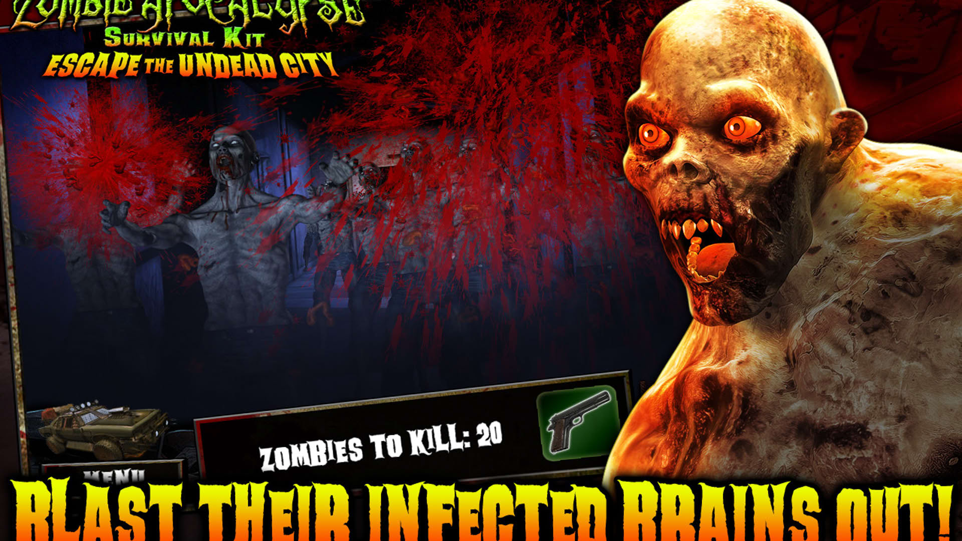 Screenshot for Zombie Apocalypse: Escape the Undead City