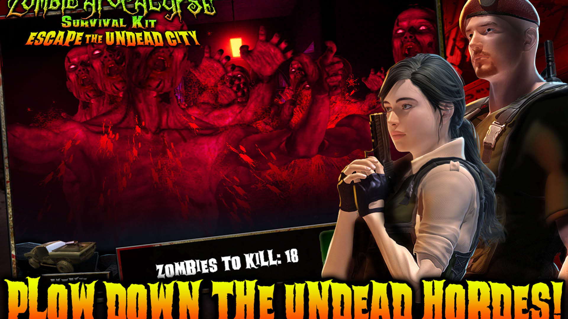 Screenshot for Zombie Apocalypse: Escape the Undead City