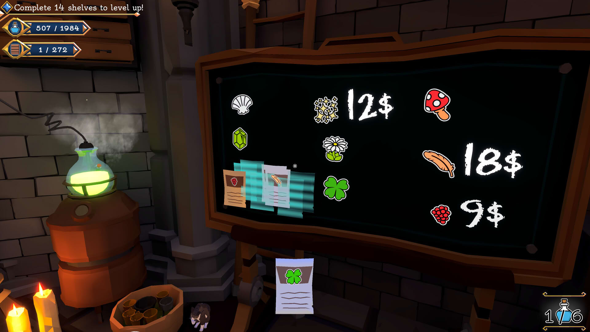 Screenshot for Shelve the Potions!