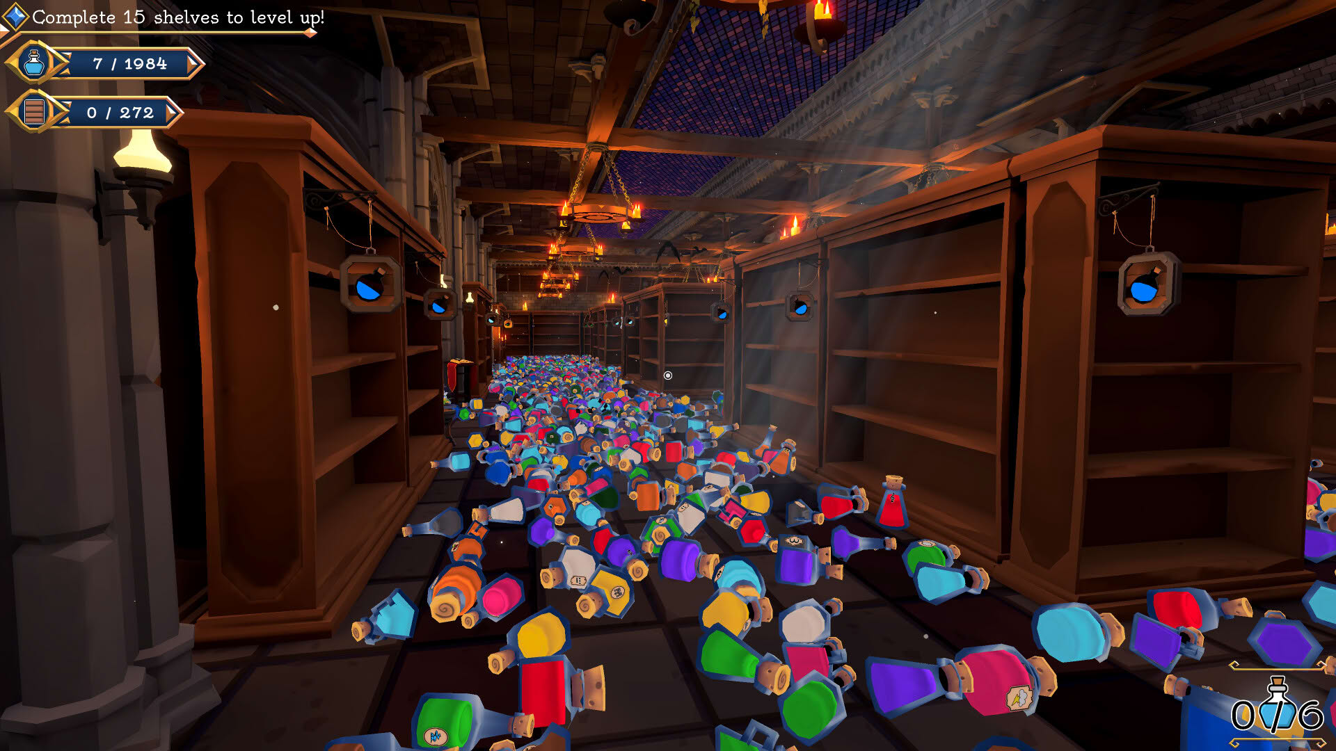 Screenshot for Shelve the Potions!