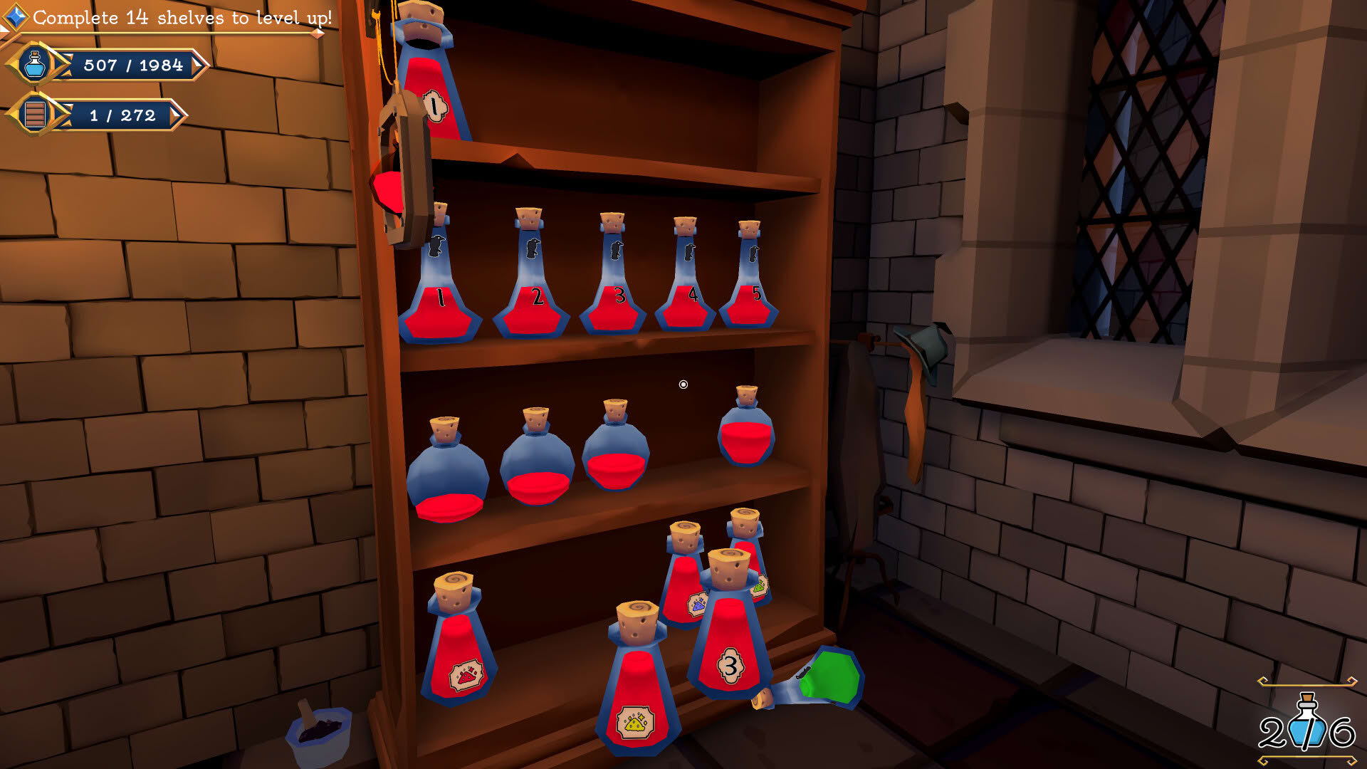 Screenshot for Shelve the Potions!