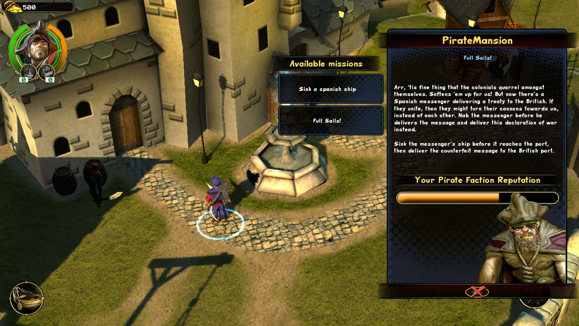 Screenshot for Pirates of Black Cove