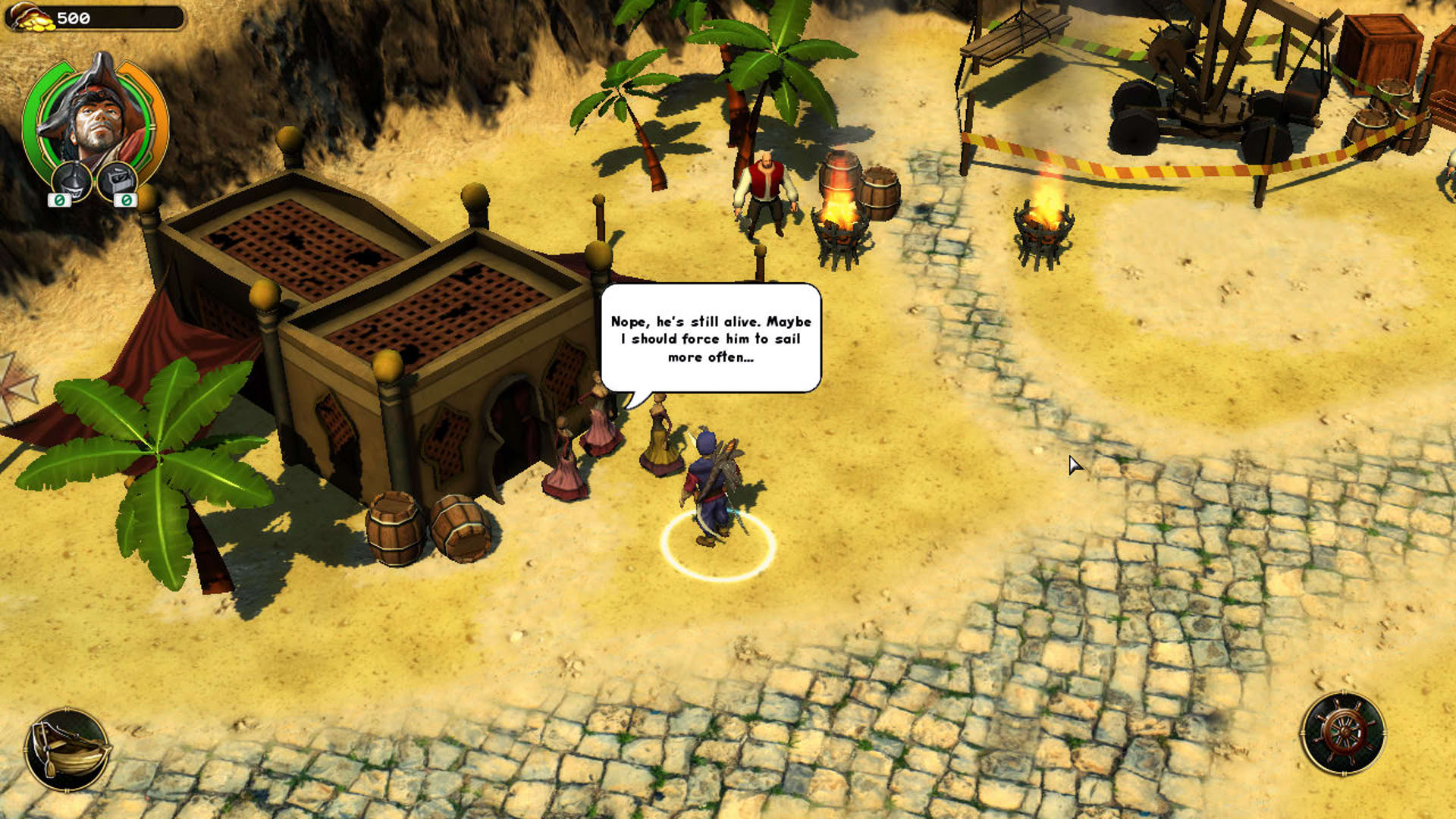 Screenshot for Pirates of Black Cove