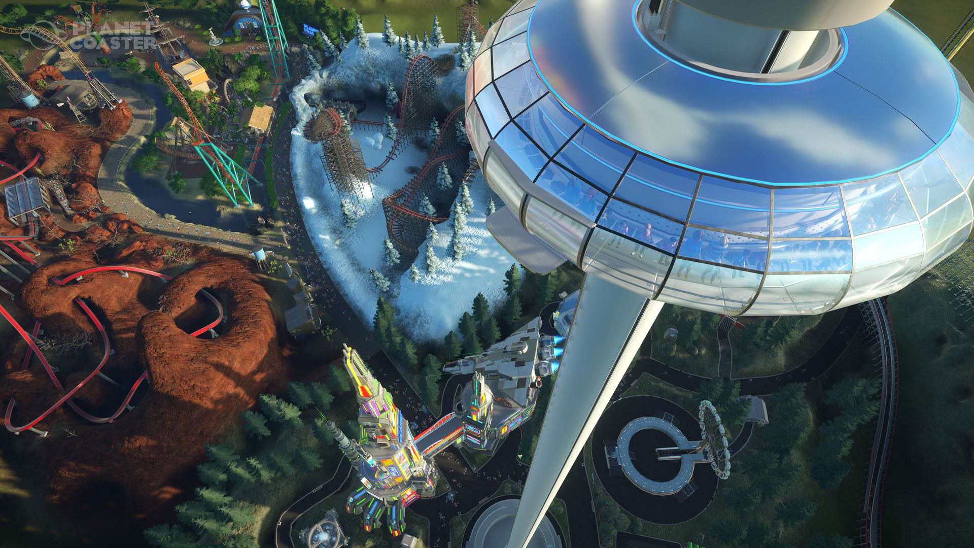 Screenshot for Planet Coaster