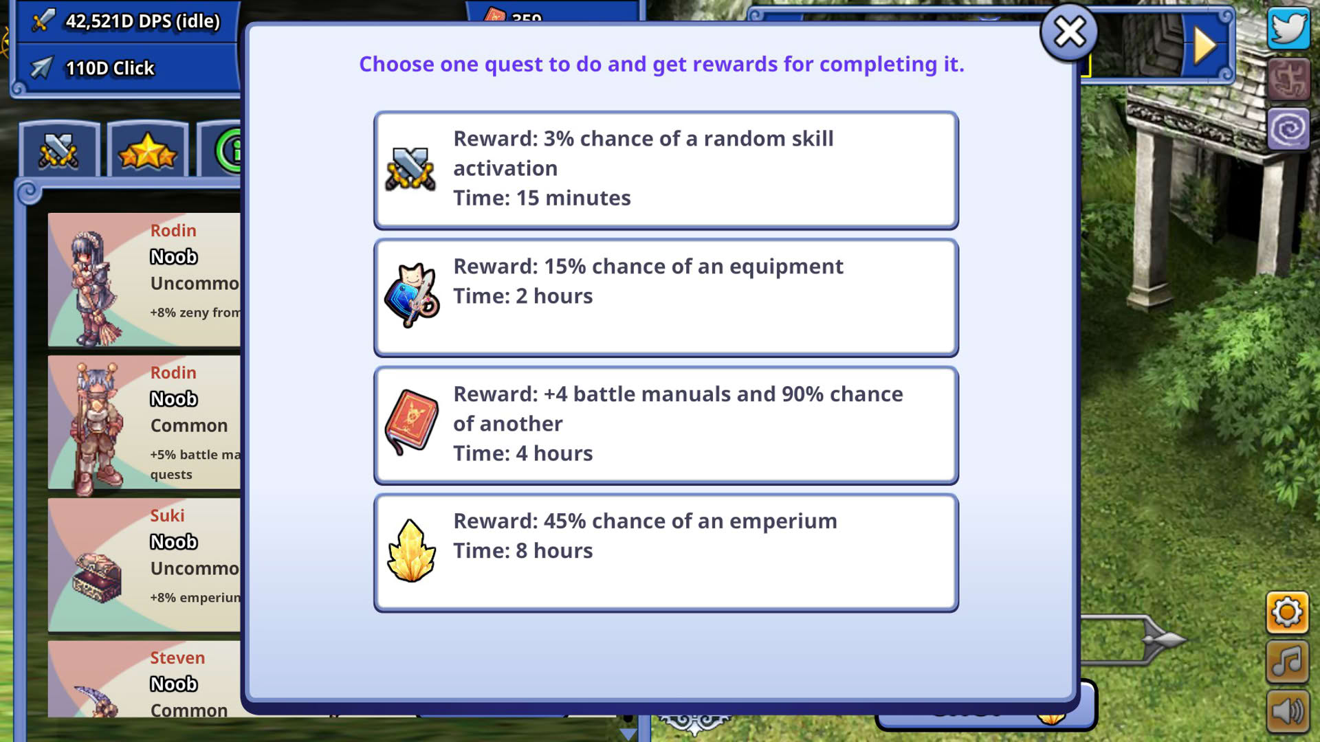 Screenshot for Ragnarok Clicker