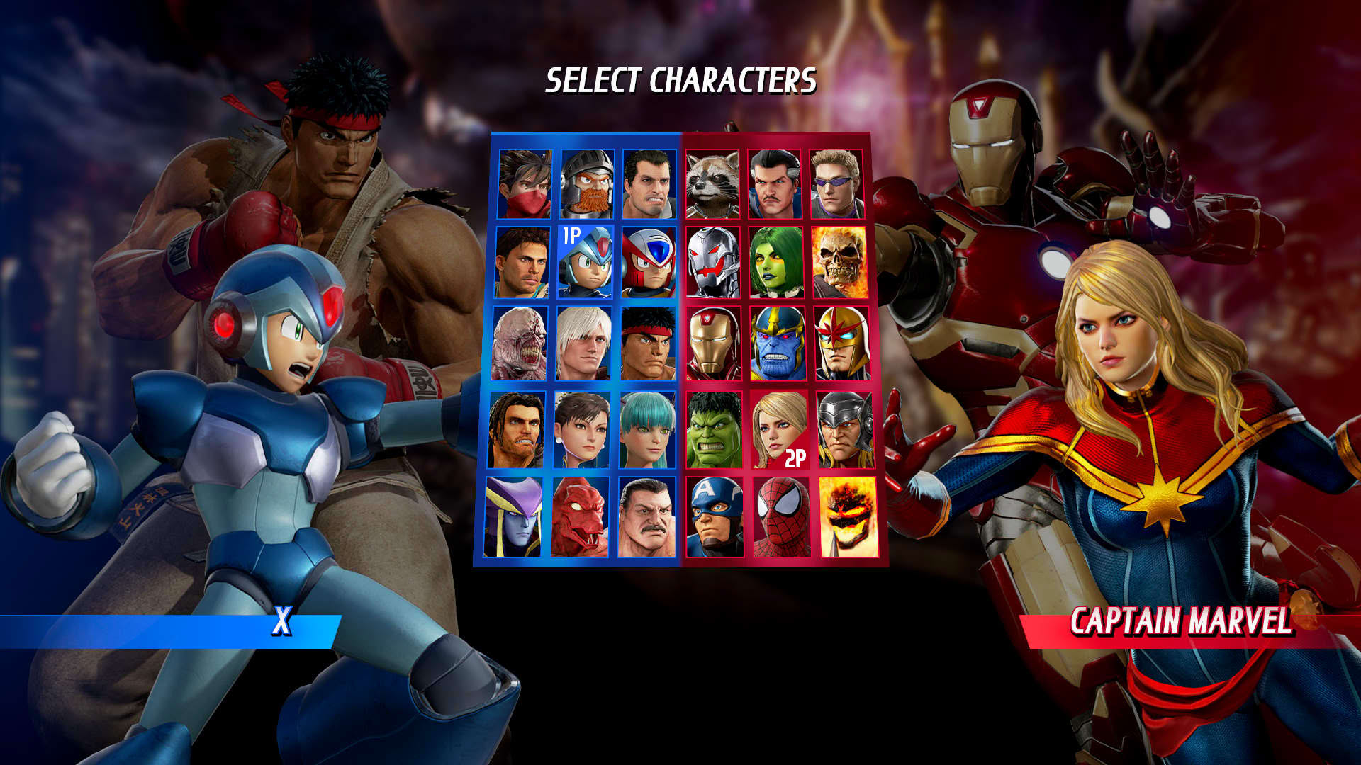 Screenshot for Marvel vs. Capcom: Infinite