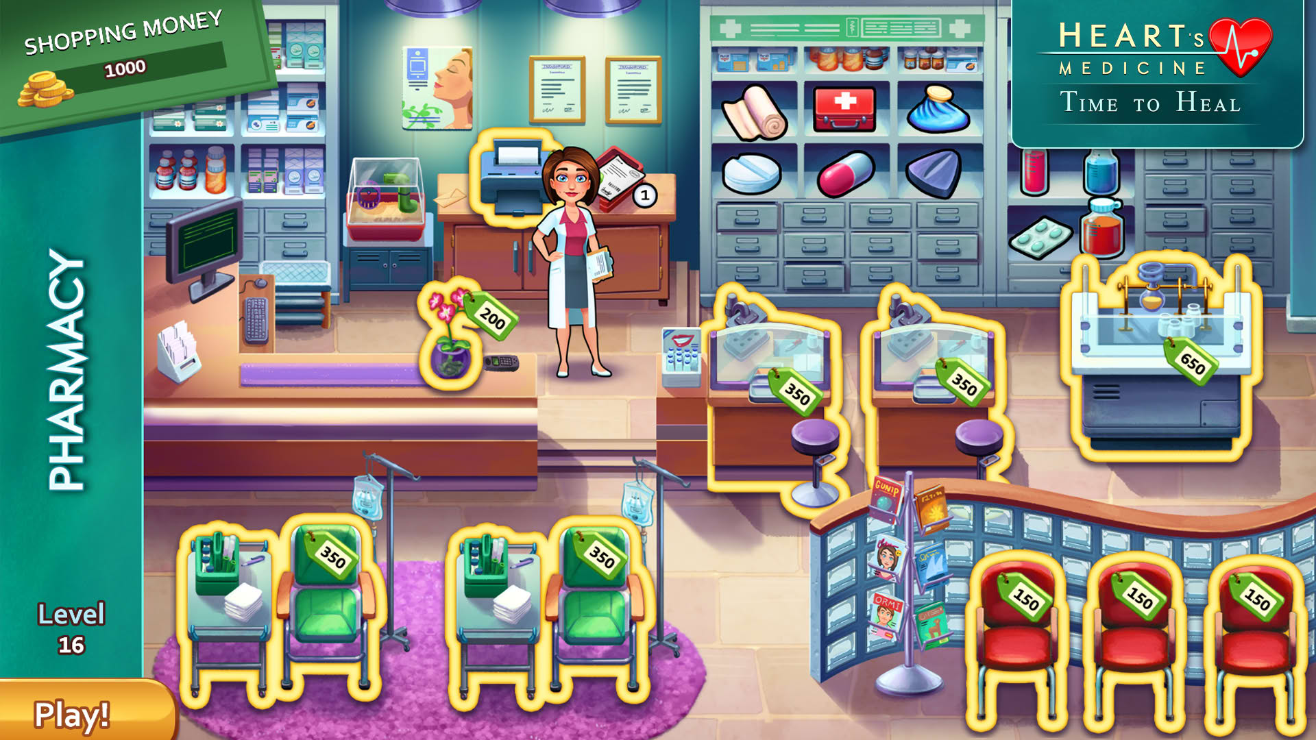 Screenshot for Heart's Medicine: Time to Heal