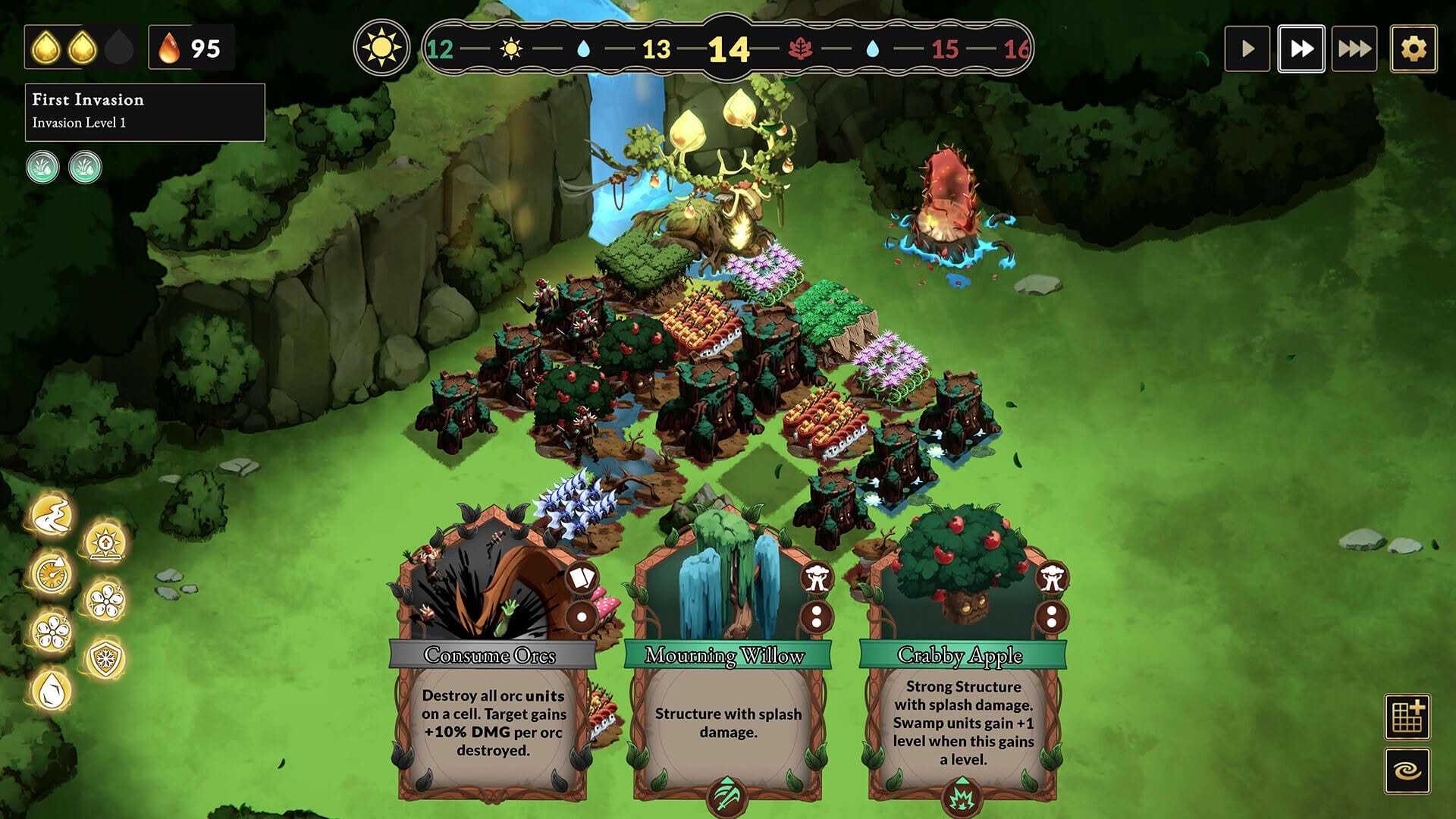 Screenshot for Oaks vs. Orcs