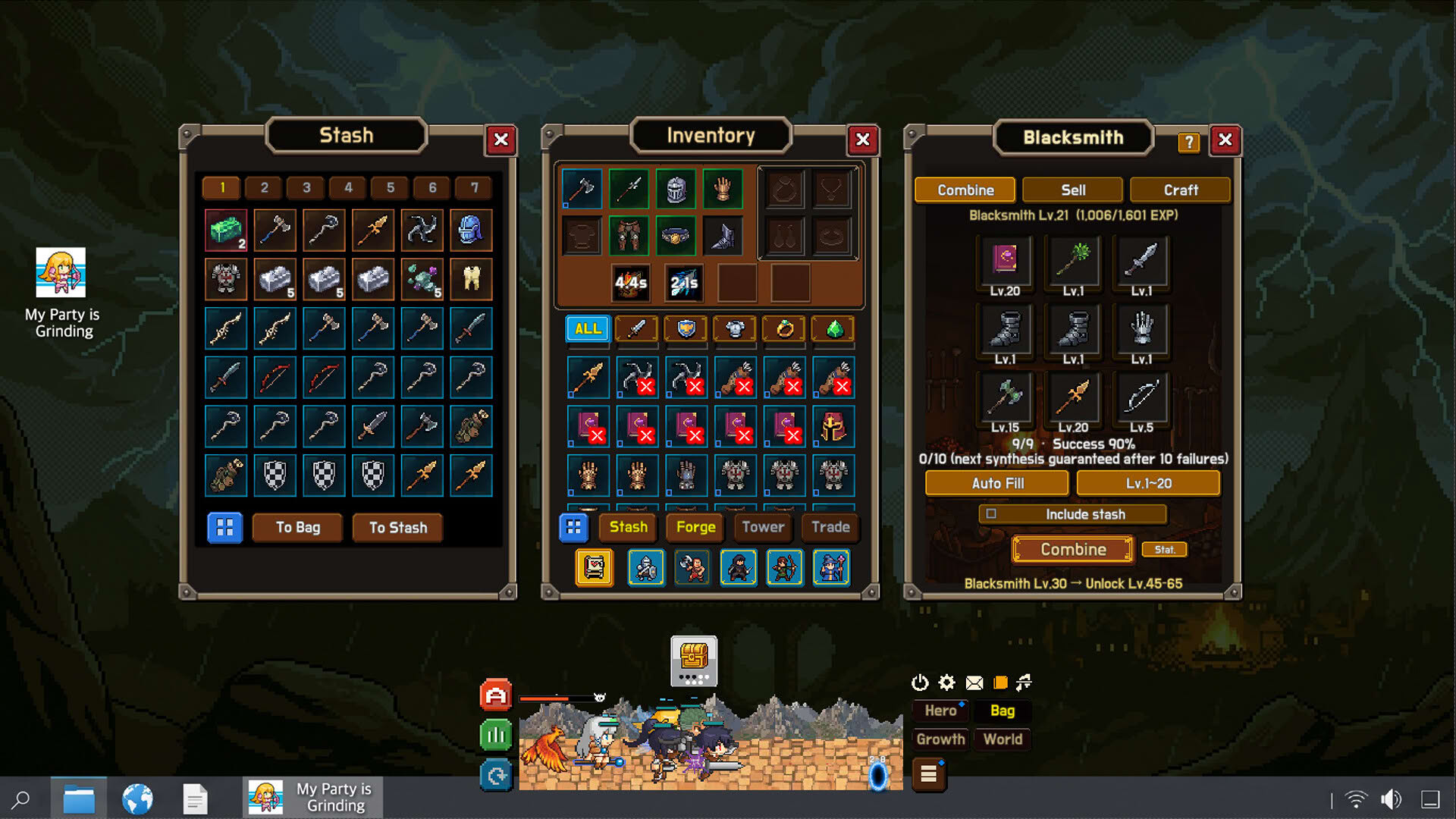 Screenshot for My Party Is Grinding