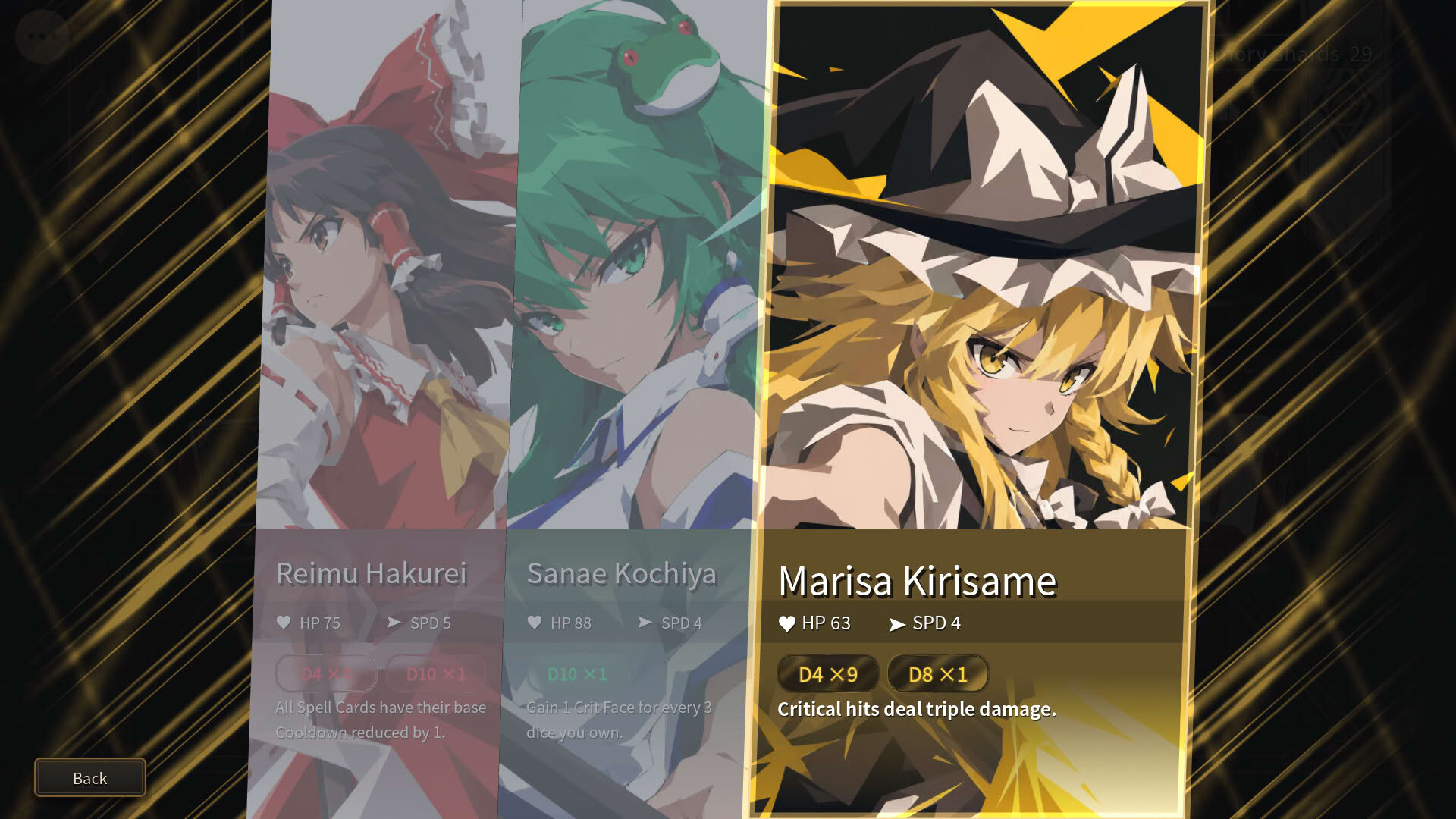 Screenshot for Touhou Bansho Cards