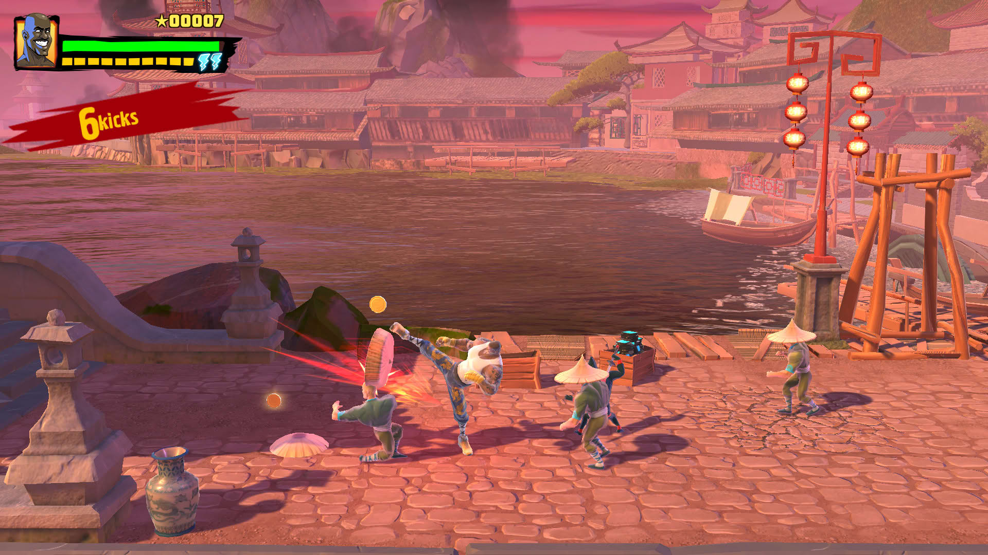 Screenshot for Shaq Fu: A Legend Reborn