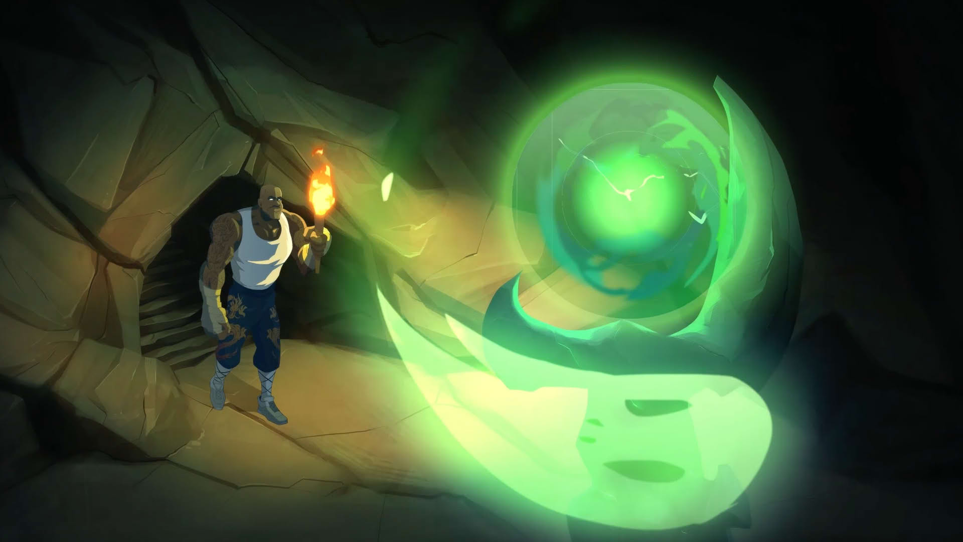 Screenshot for Shaq Fu: A Legend Reborn