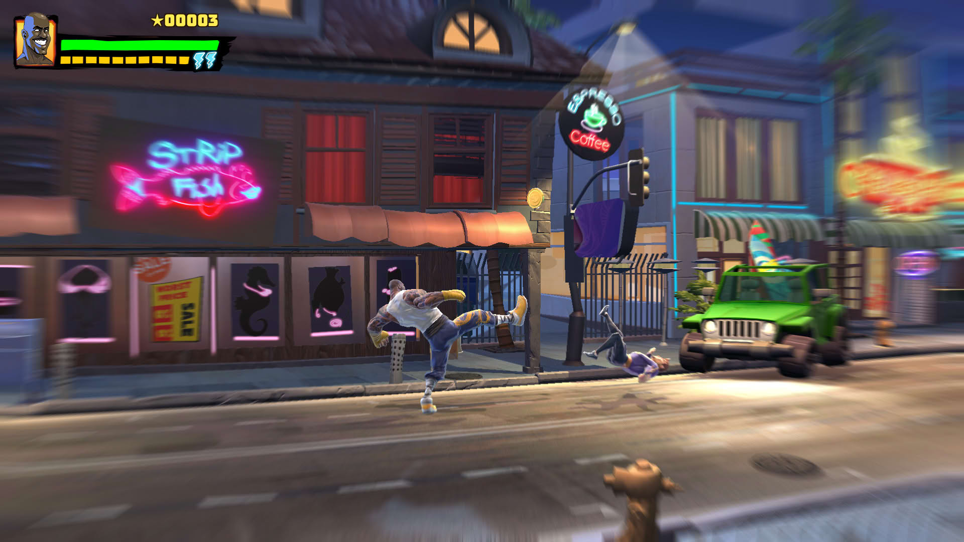 Screenshot for Shaq Fu: A Legend Reborn