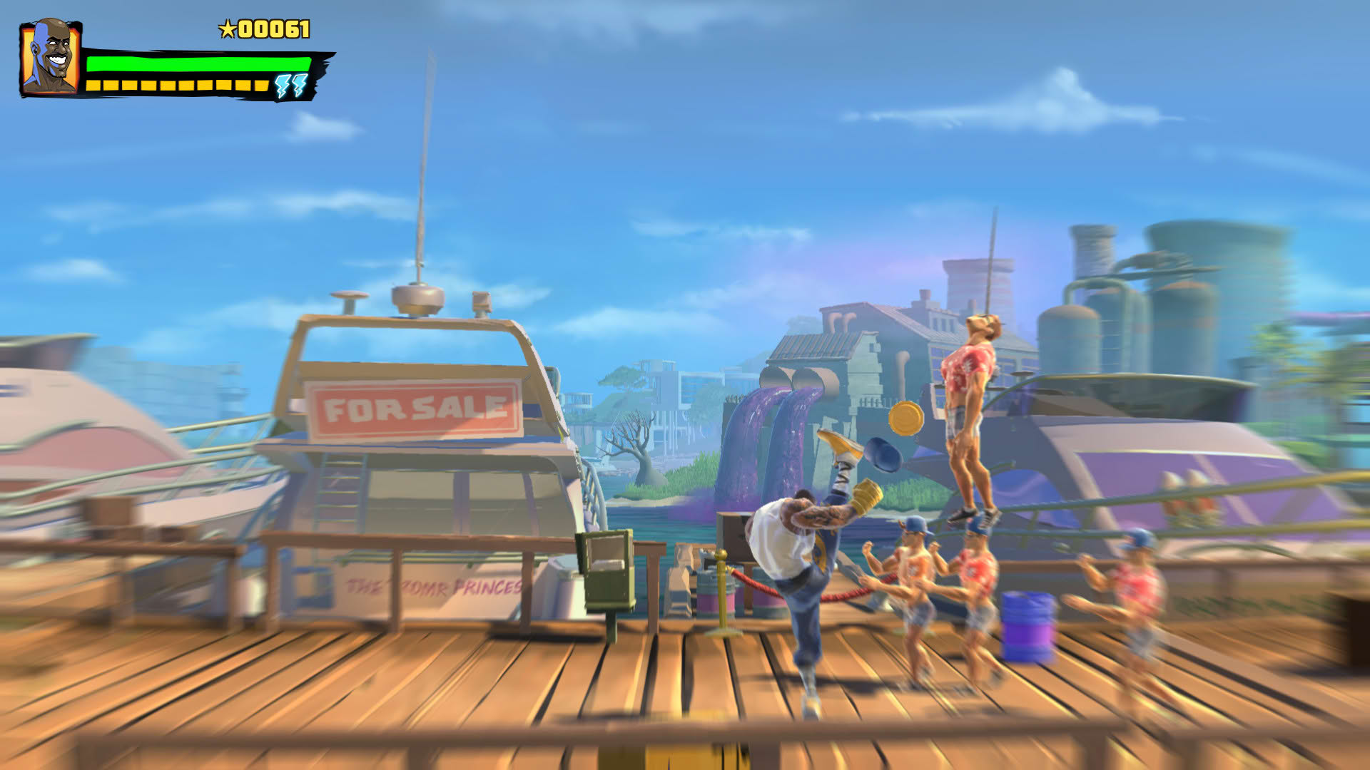 Screenshot for Shaq Fu: A Legend Reborn