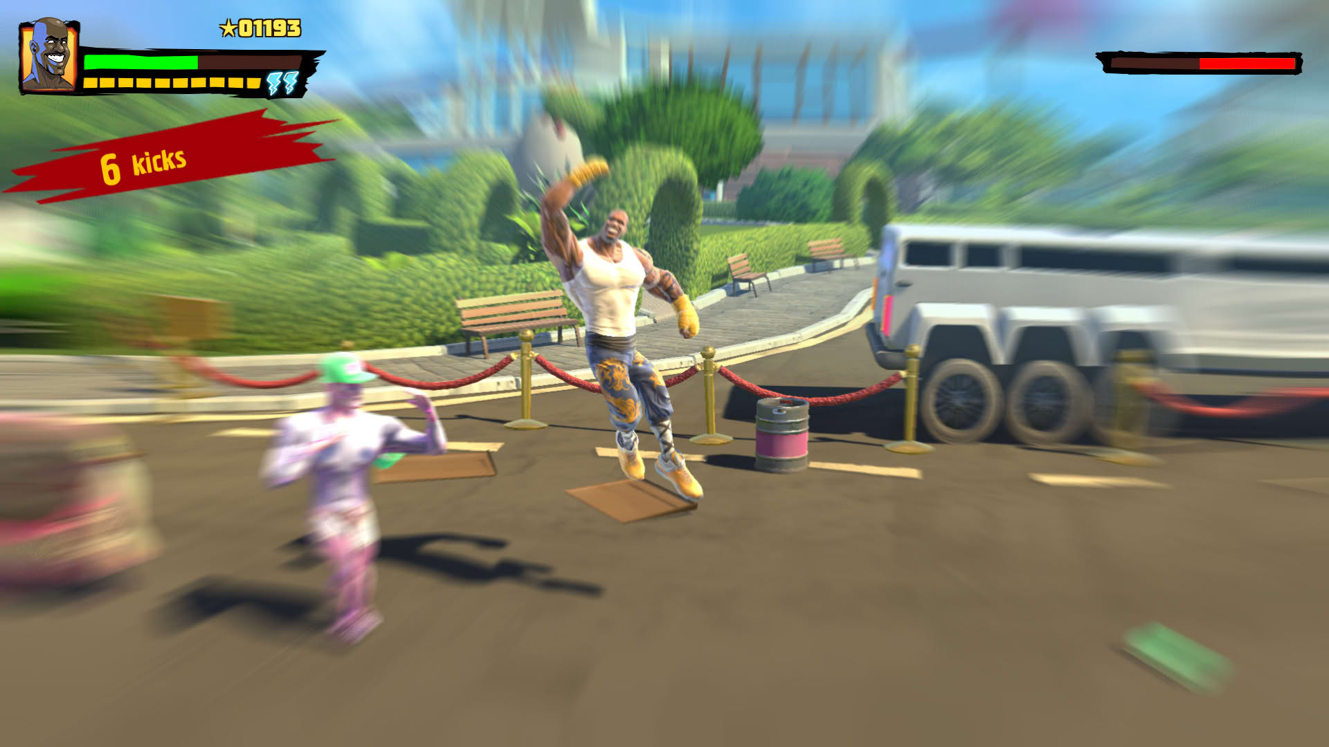 Screenshot for Shaq Fu: A Legend Reborn